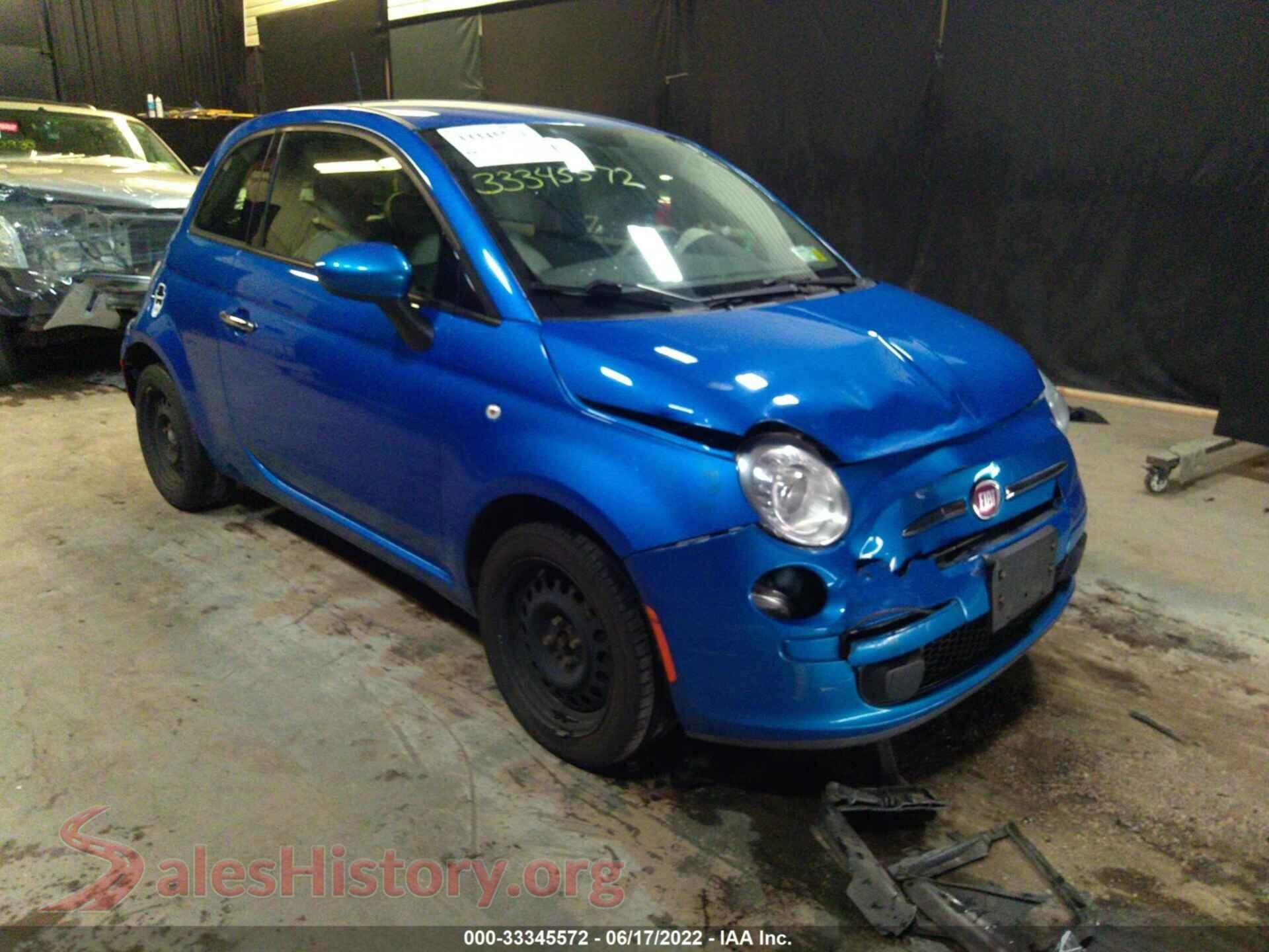 2015 FIAT 500 — VIN 3C3CFFAR3FT570618
