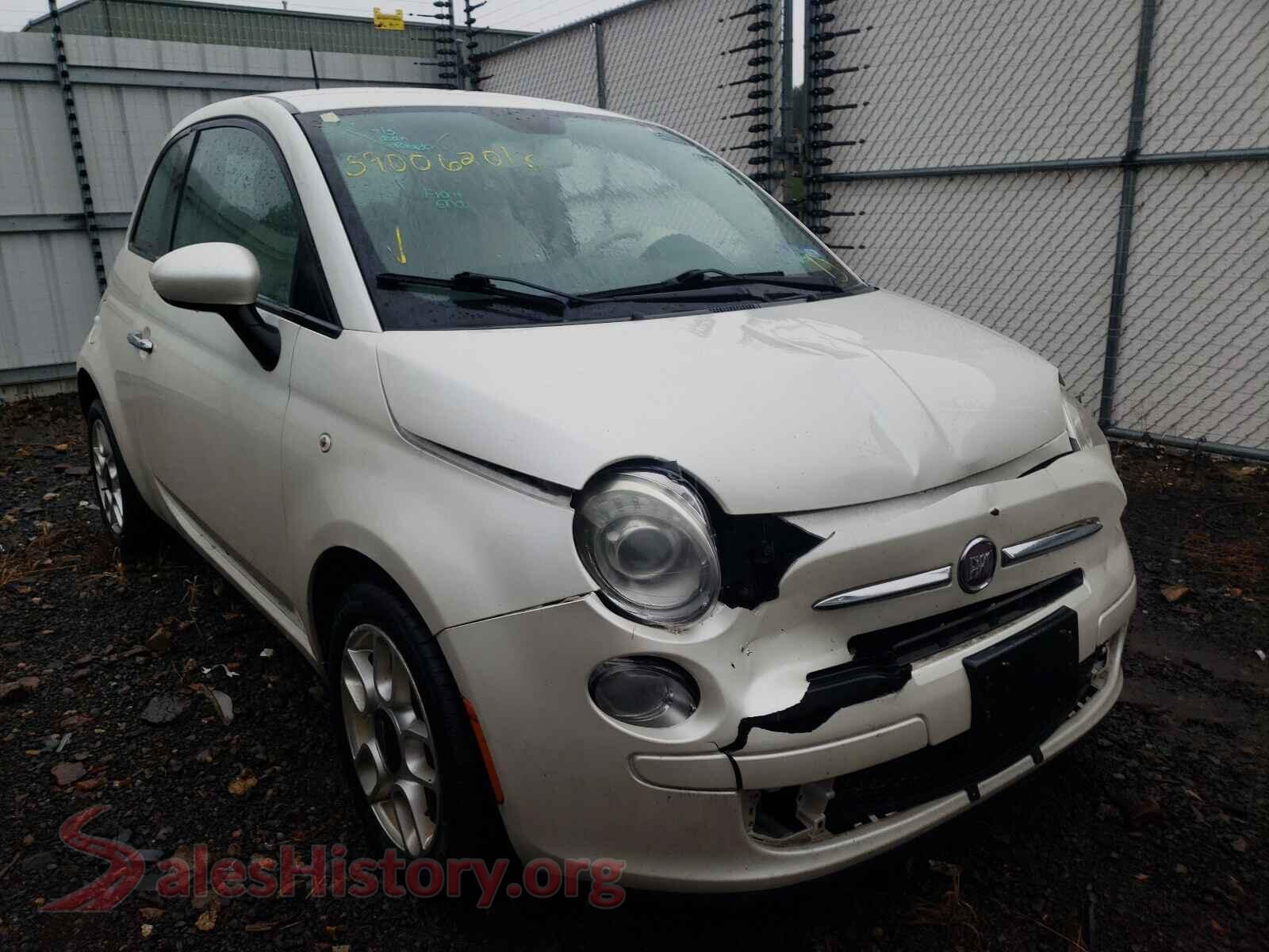 2012 FIAT 500 — VIN 3C3CFFAR4CT105230