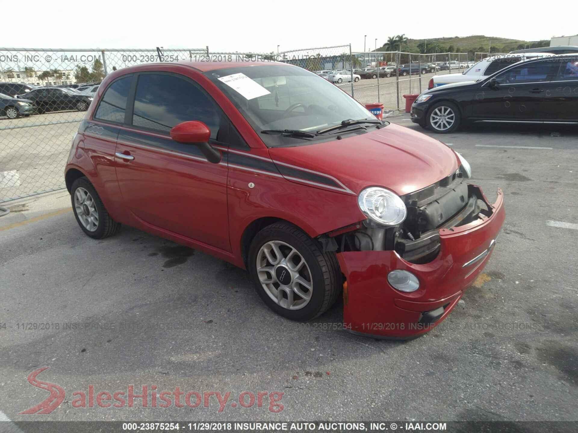 2012 FIAT 500 — VIN 3C3CFFAR4CT277497