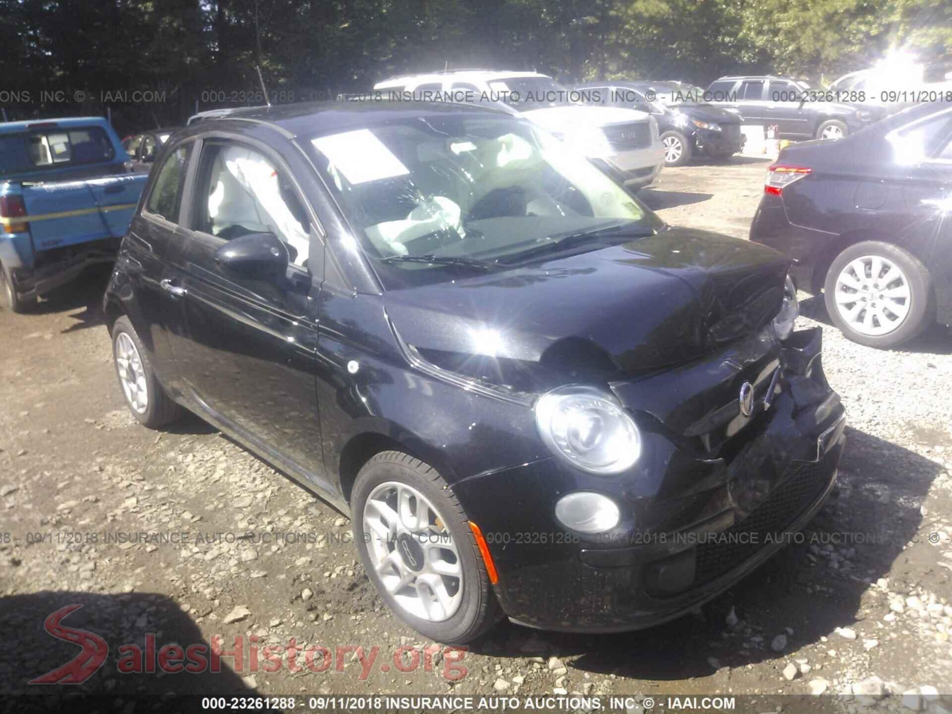 2013 Fiat 500 — VIN 3C3CFFAR5DT654890