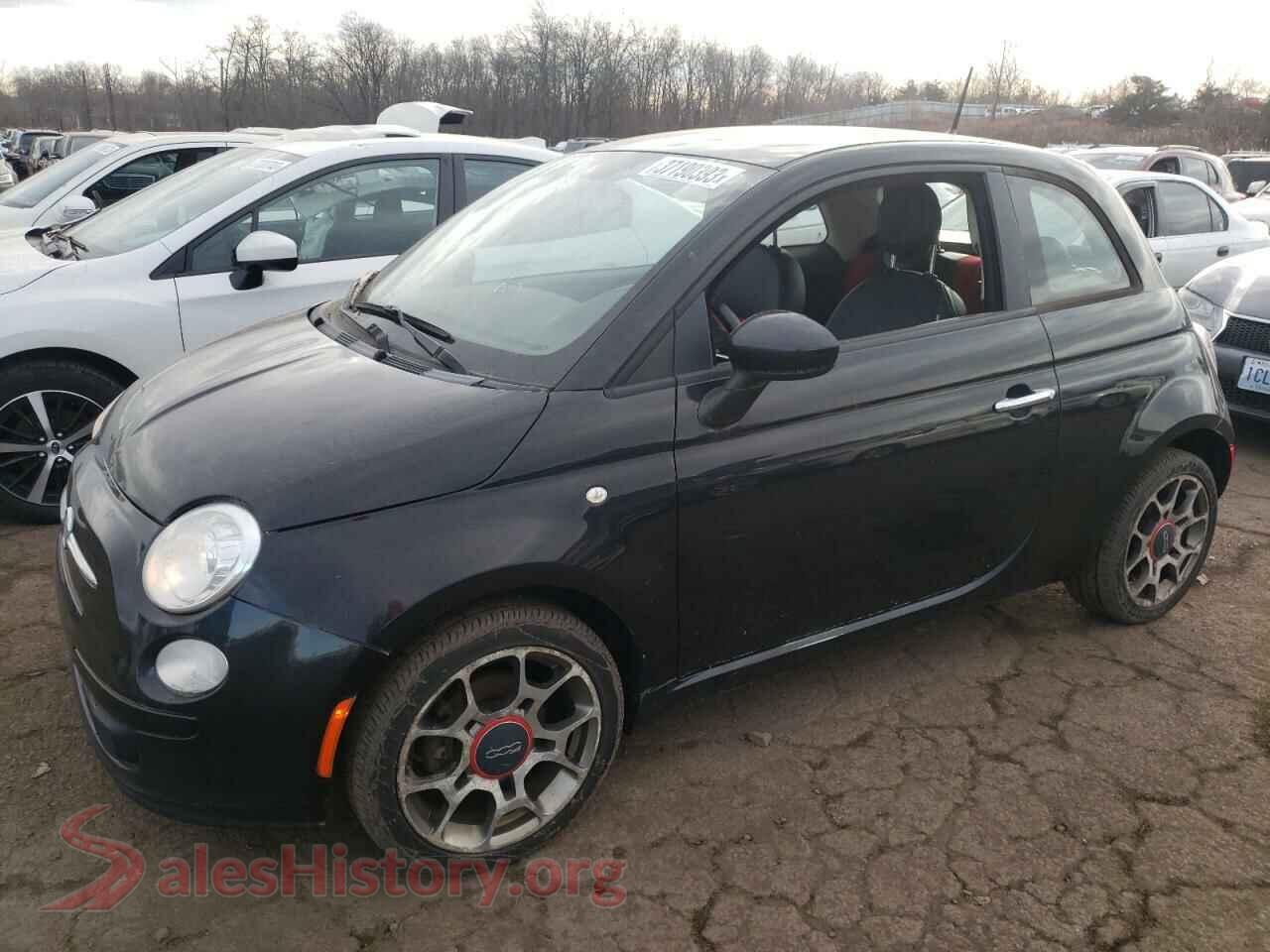 2012 FIAT 500 — VIN 3C3CFFAR8CT362245