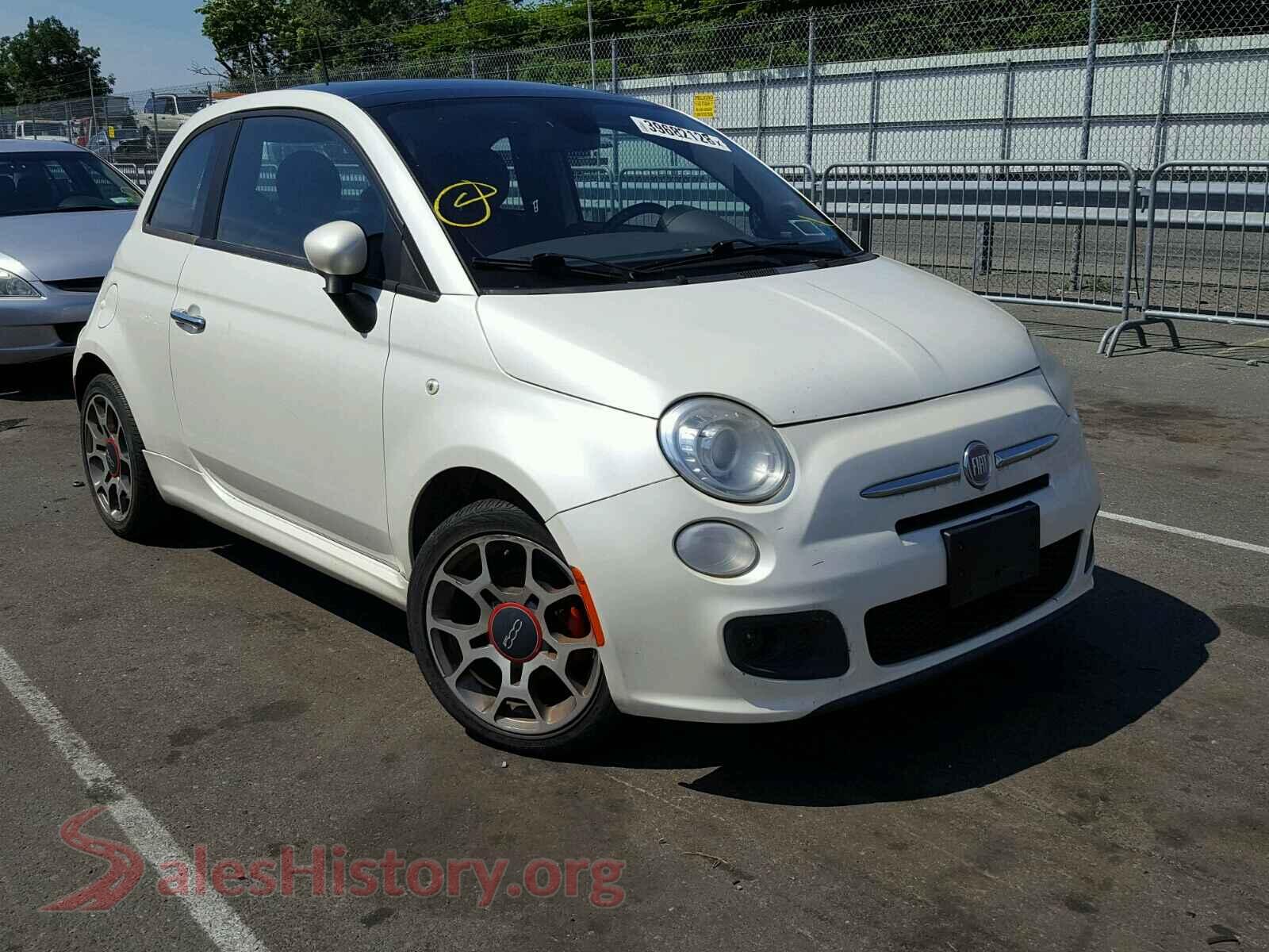 2012 FIAT 500 — VIN 3C3CFFBR1CT113736