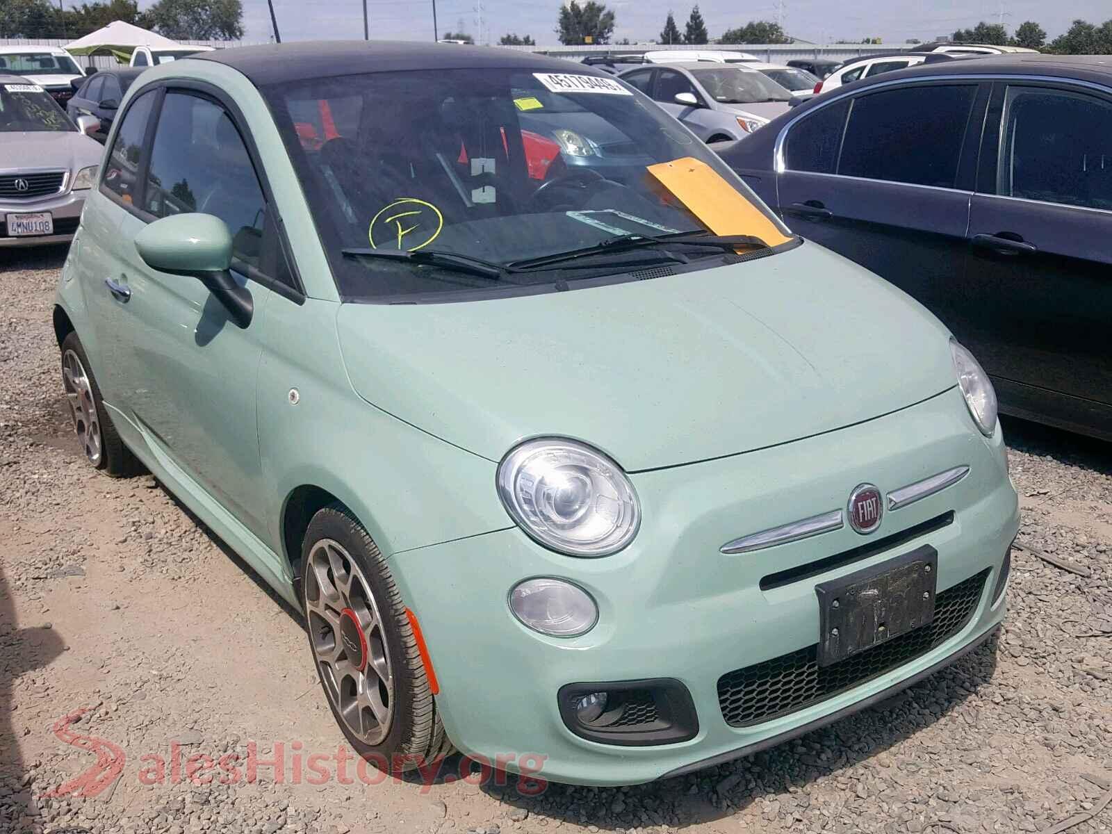 2013 FIAT 500 — VIN 3C3CFFBR1DT714761