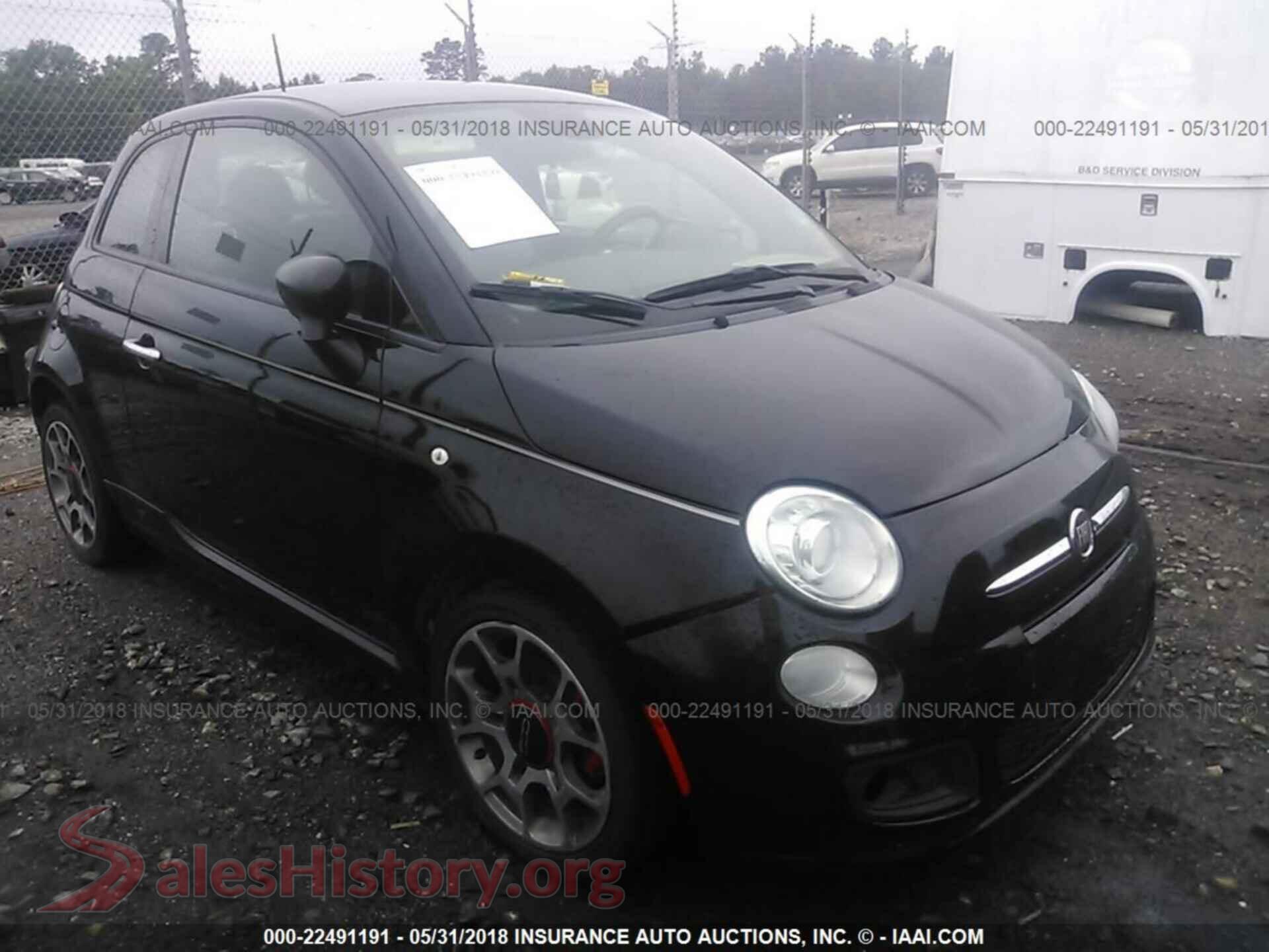 2014 Fiat 500 — VIN 3C3CFFBR3ET250227
