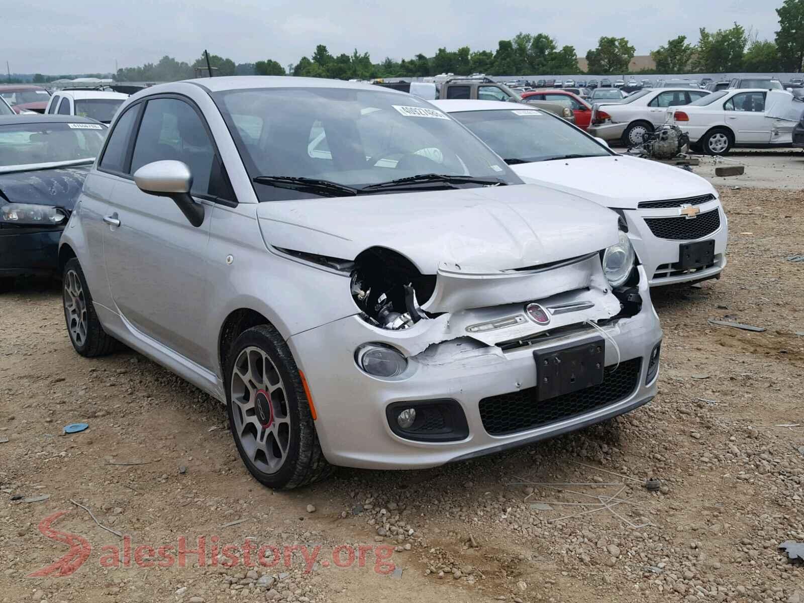 2012 FIAT 500 — VIN 3C3CFFBR4CT110104