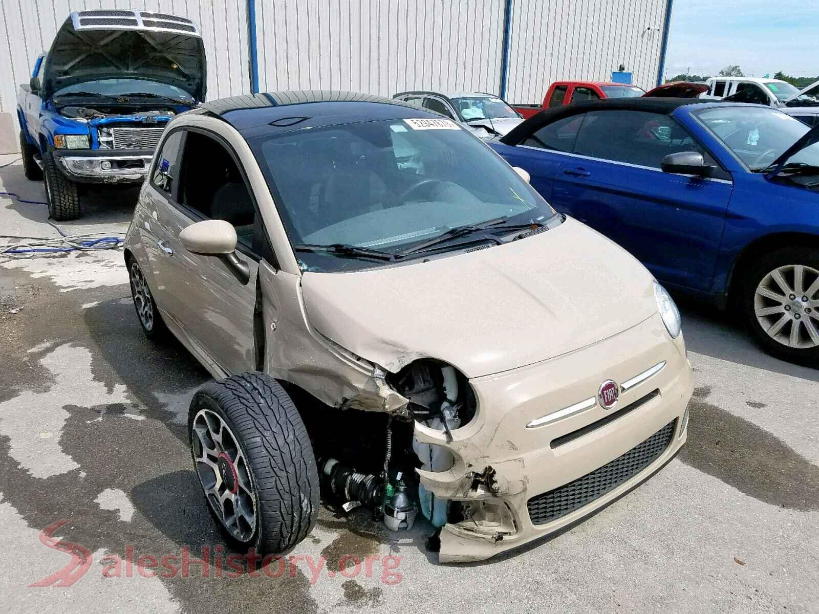 2012 FIAT 500 — VIN 3C3CFFBR5CT103503