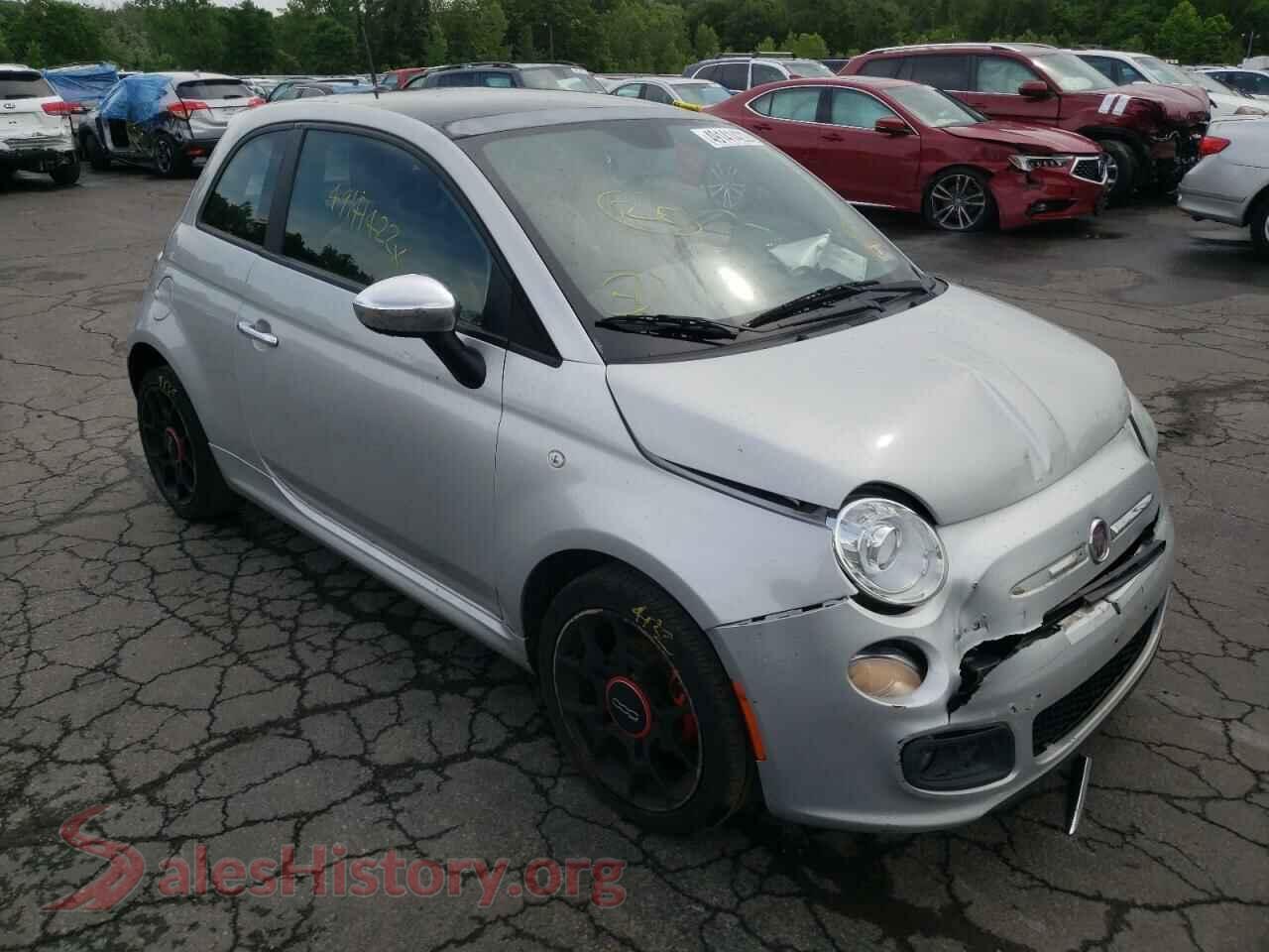 2013 FIAT 500 — VIN 3C3CFFBR6DT596142