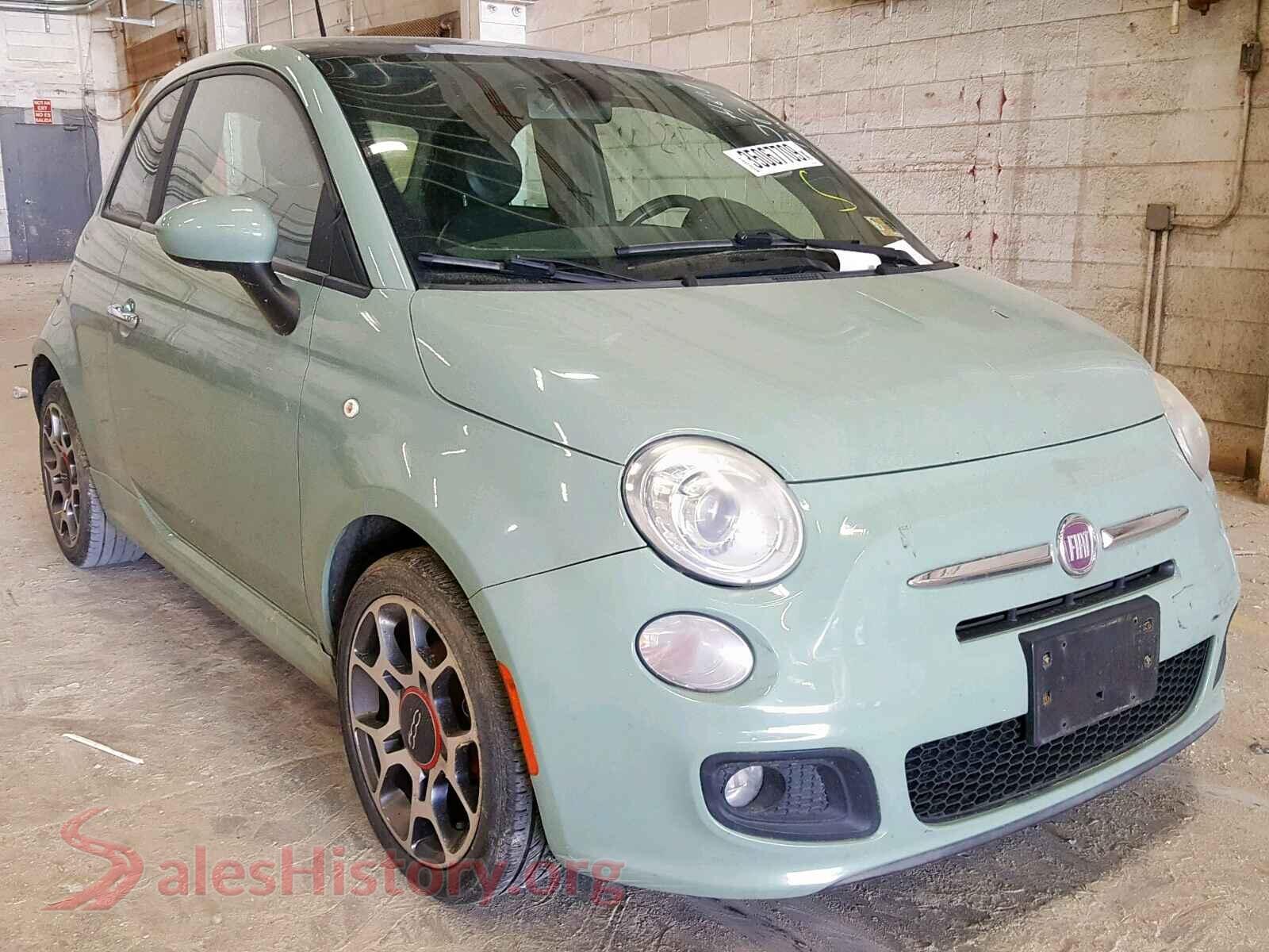2012 FIAT 500 — VIN 3C3CFFBR7CT140309