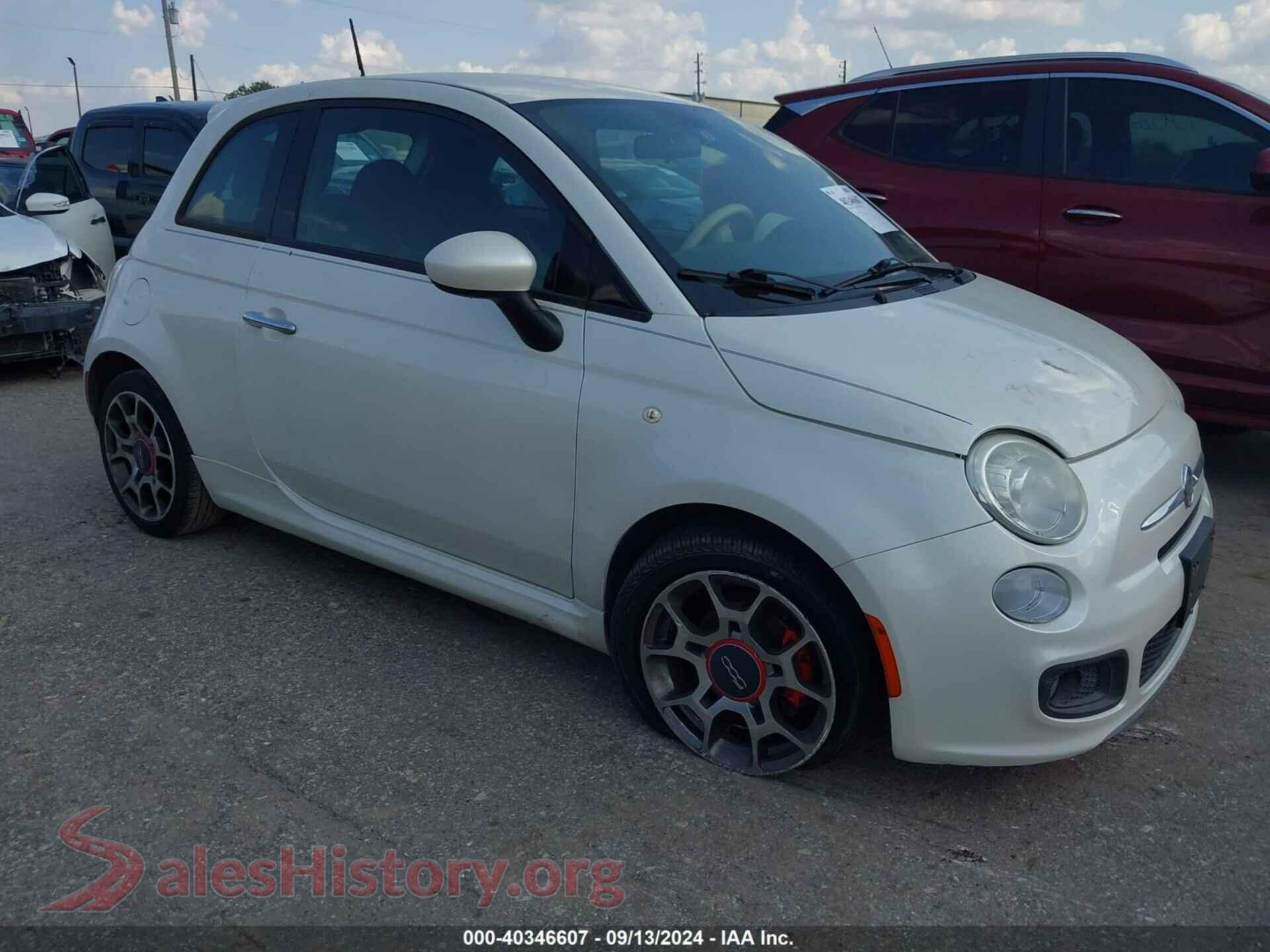 2015 FIAT 500 — VIN 3C3CFFBR8FT501230