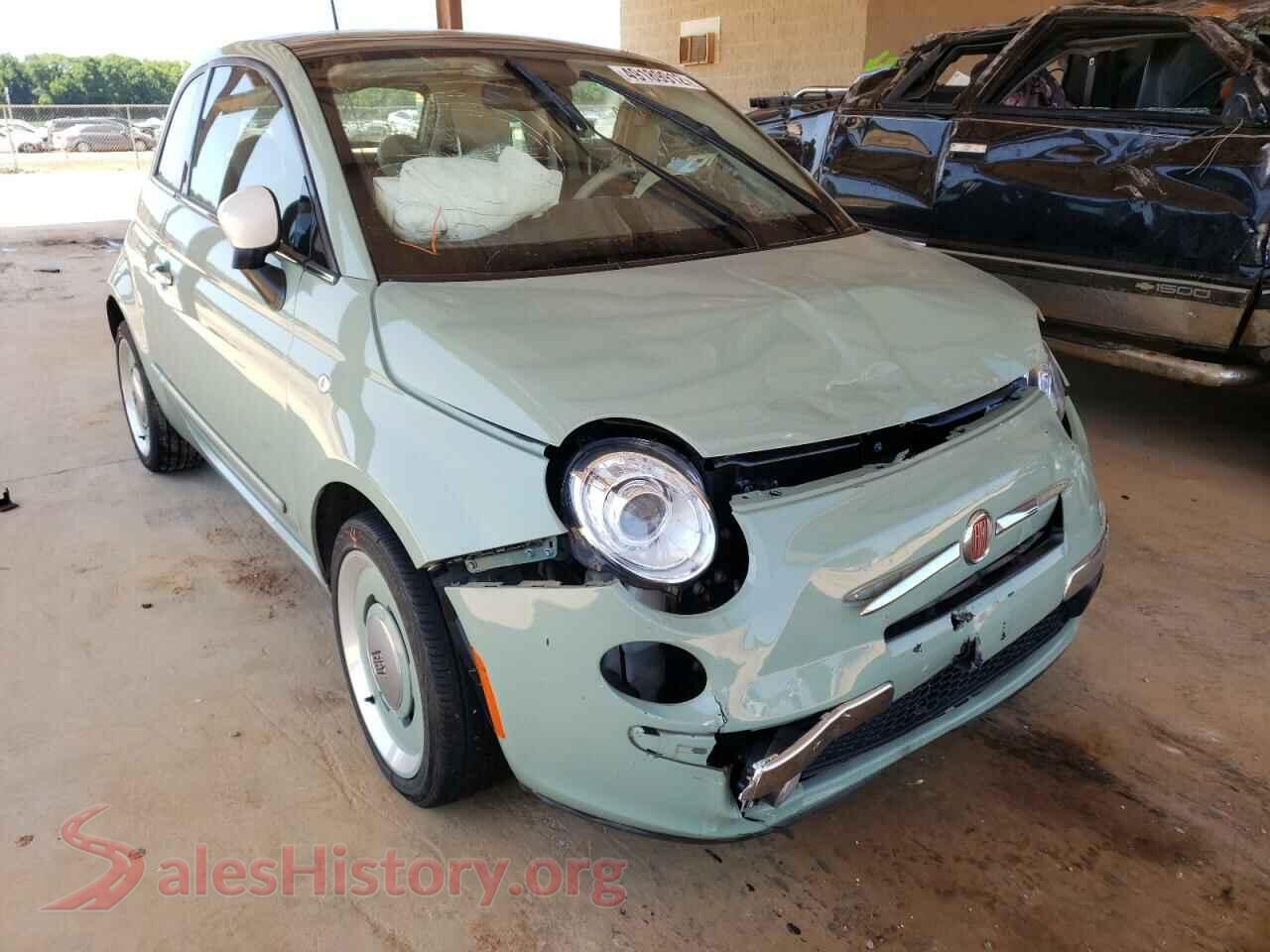 2015 FIAT 500 — VIN 3C3CFFCR5FT570780