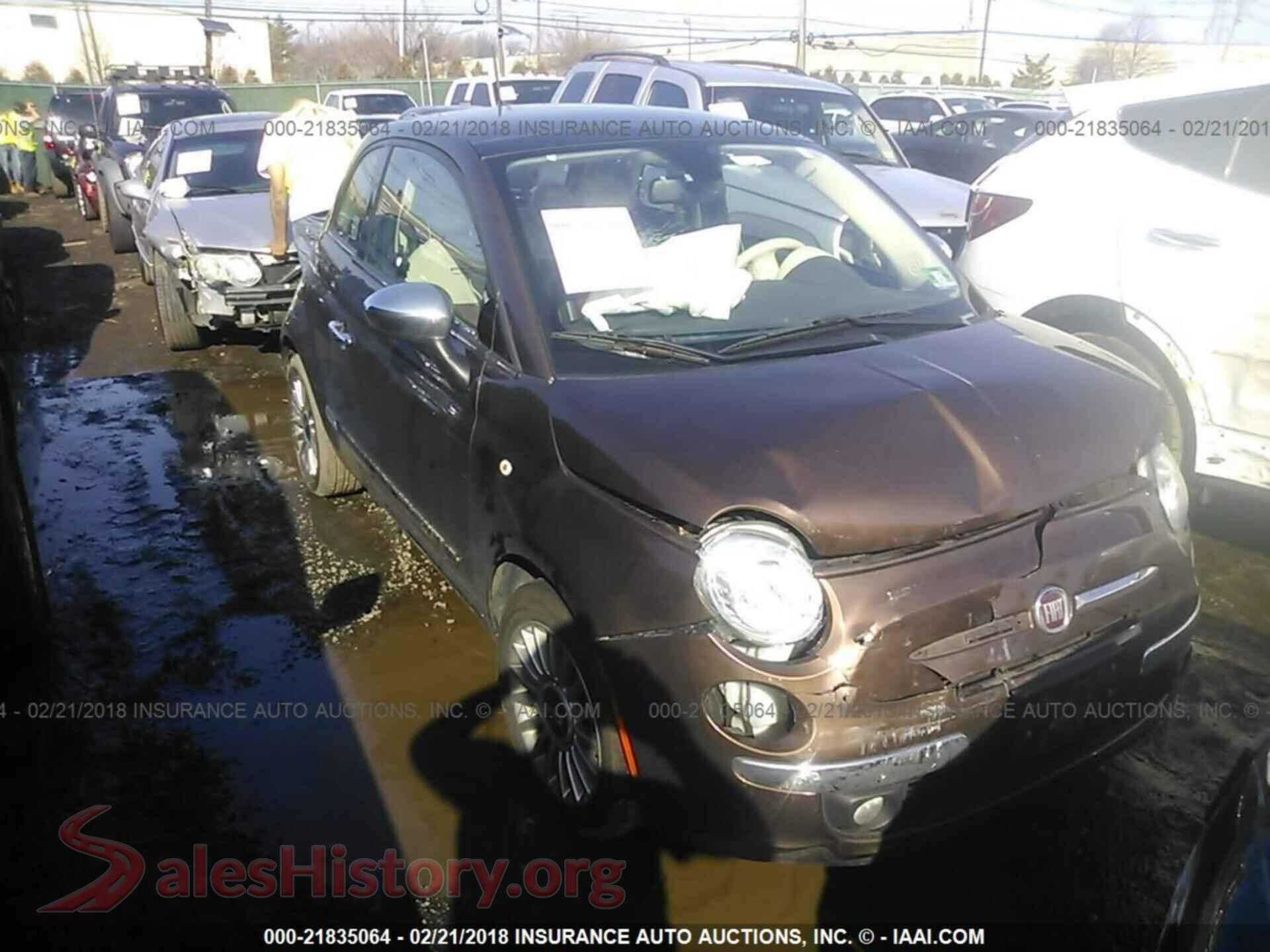 2012 Fiat 500 — VIN 3C3CFFCR6CT385391