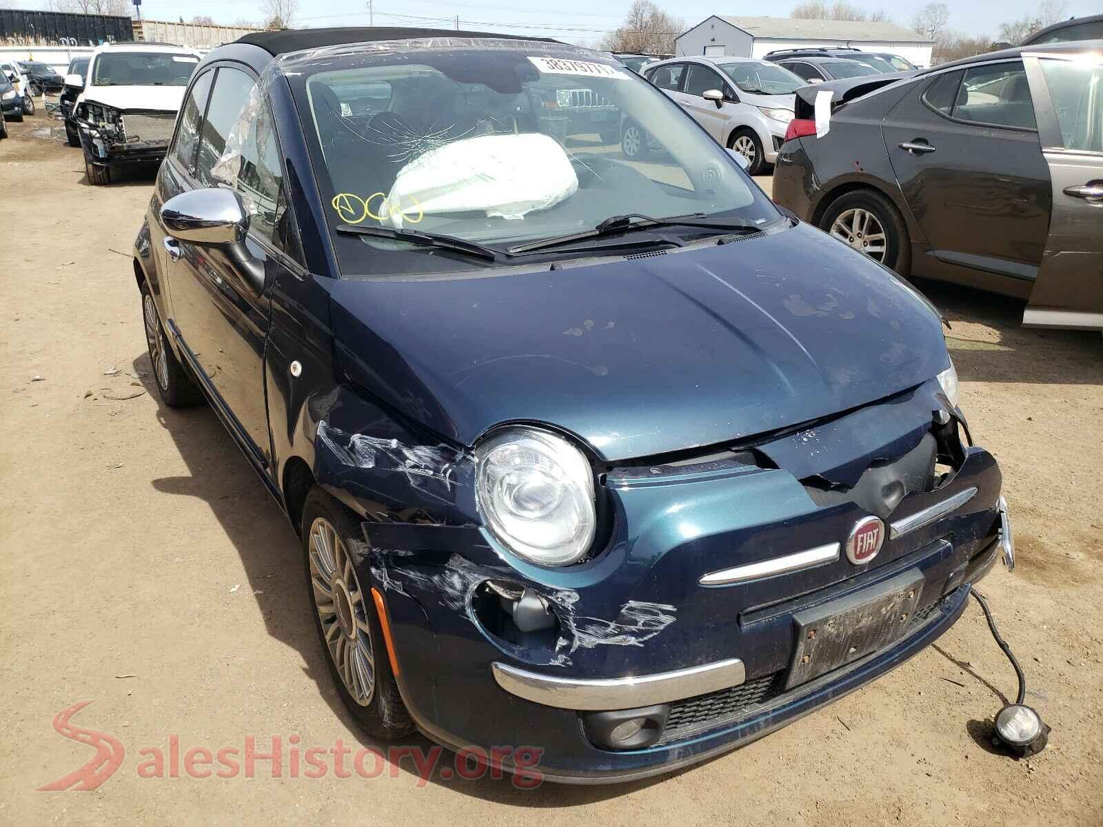 2013 FIAT 500 — VIN 3C3CFFER2DT612607