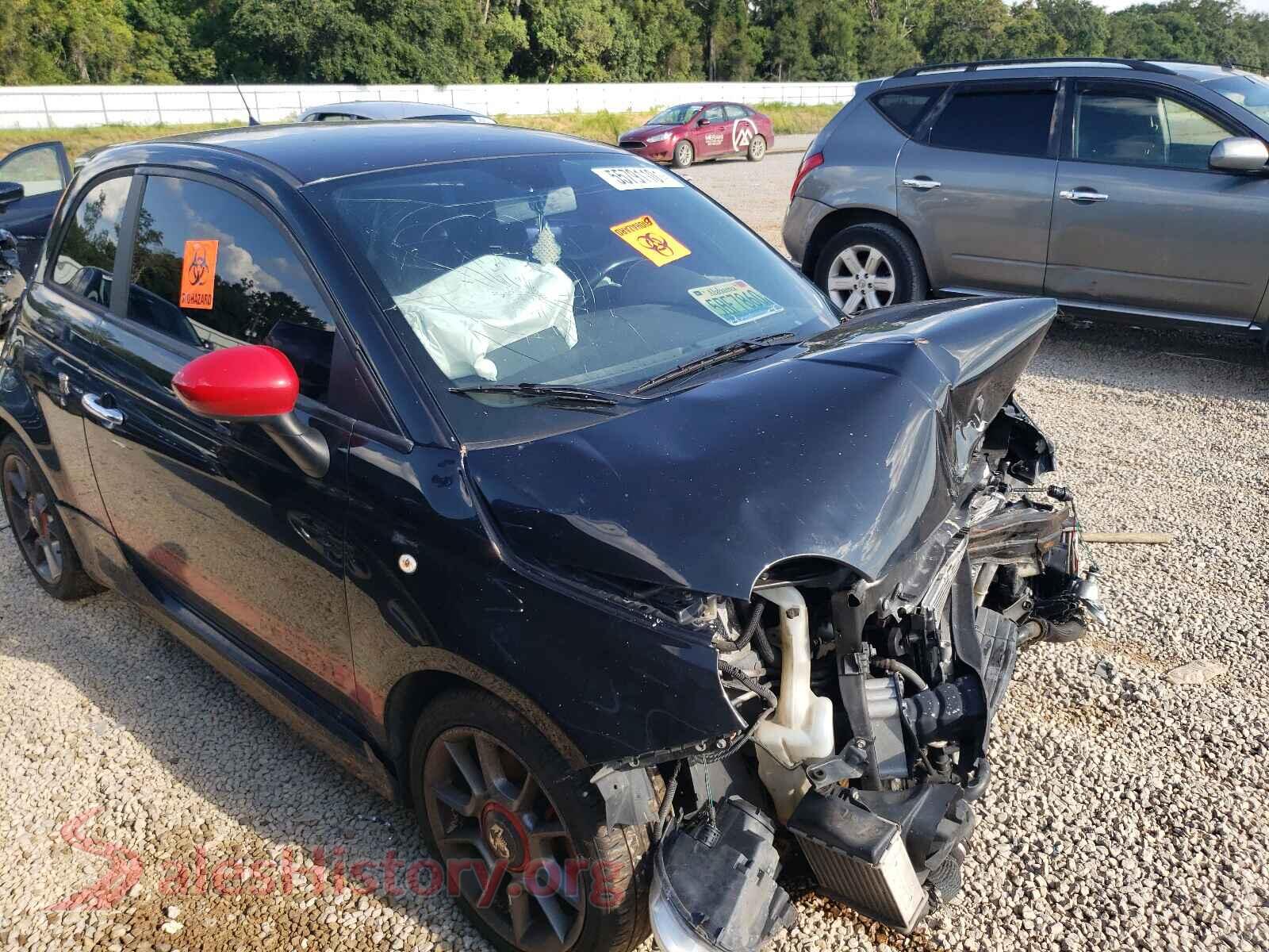2012 FIAT 500 — VIN 3C3CFFFH1CT382496
