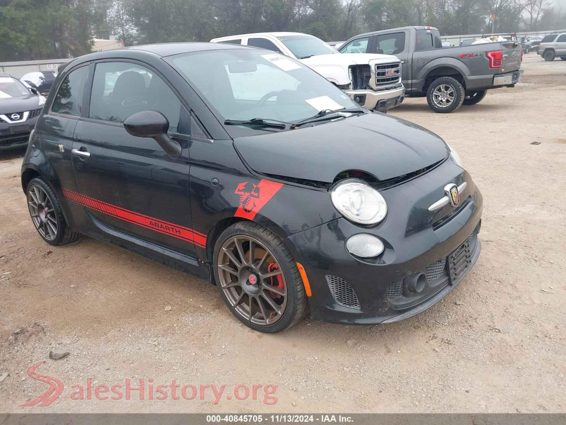 2013 FIAT 500 — VIN 3C3CFFFH6DT639279