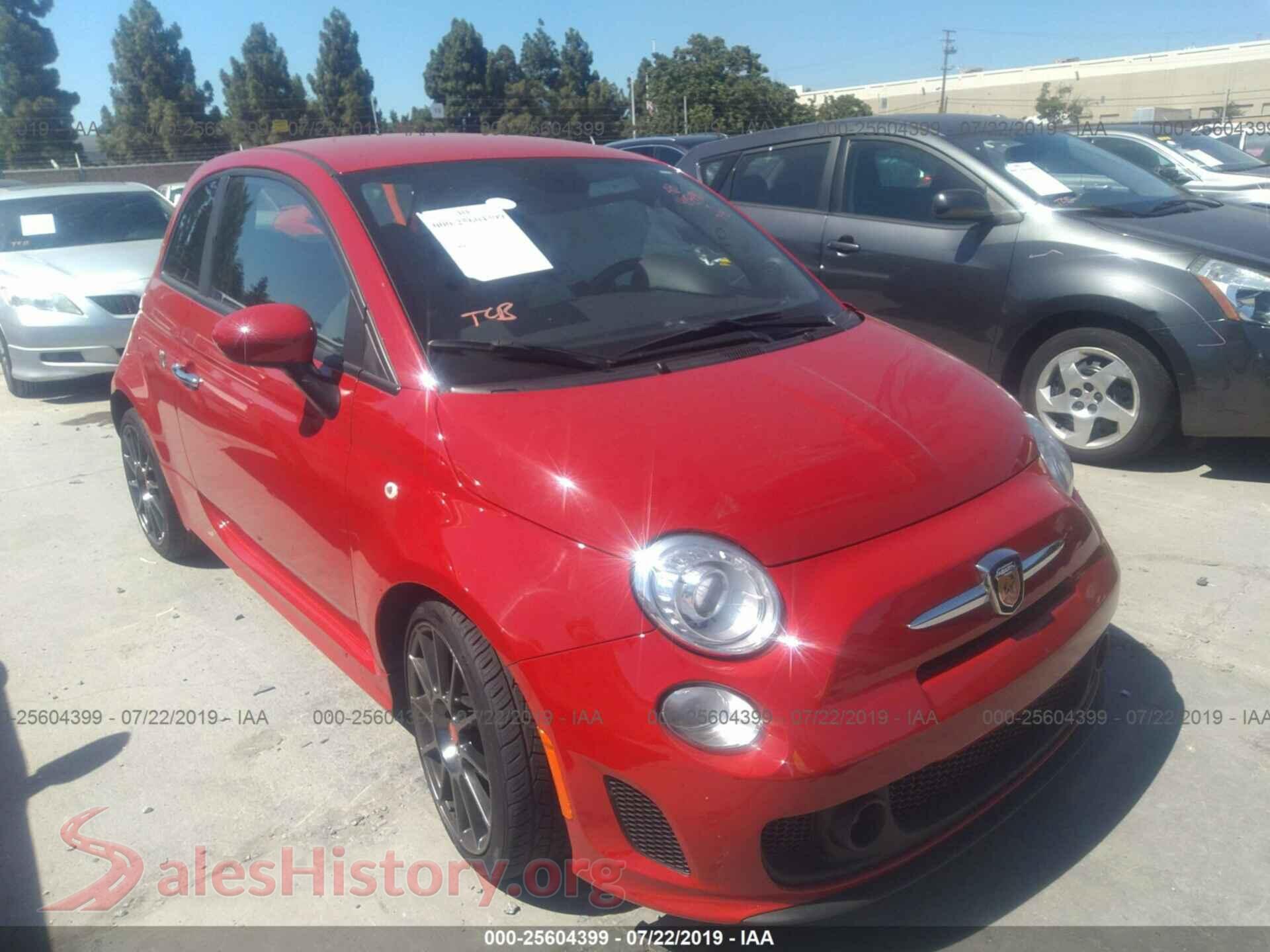 2015 FIAT 500 — VIN 3C3CFFFH9FT545741