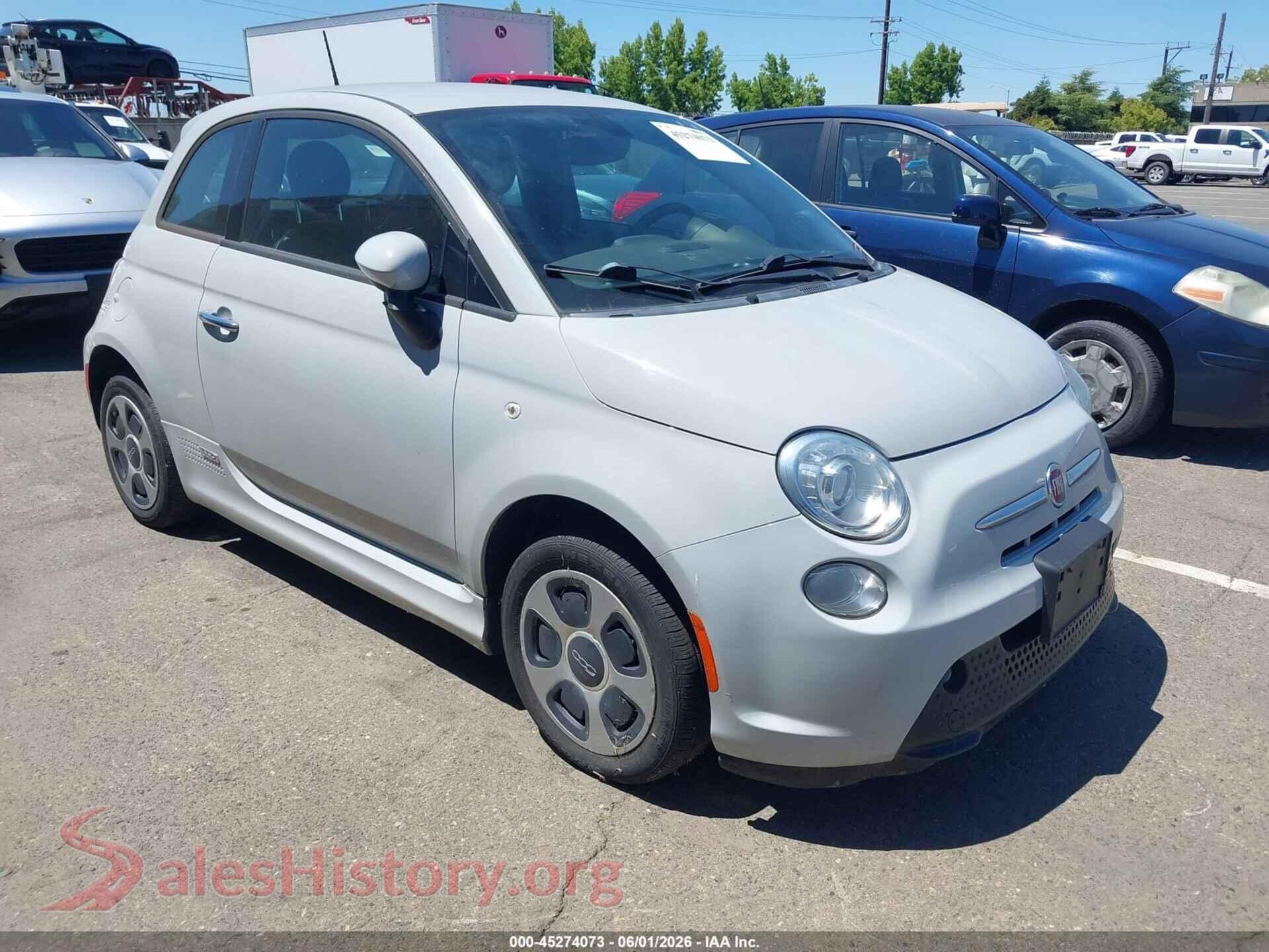 2017 FIAT 500E — VIN 3C3CFFGE8HT621067