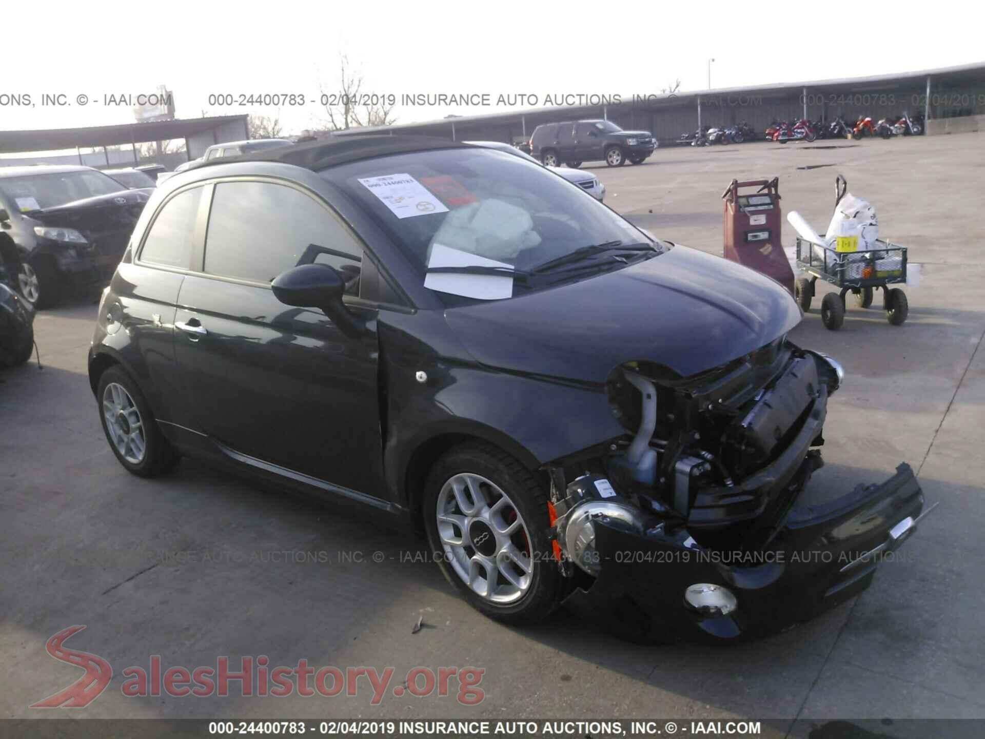 2018 FIAT 500 — VIN 3C3CFFJH0JT416951