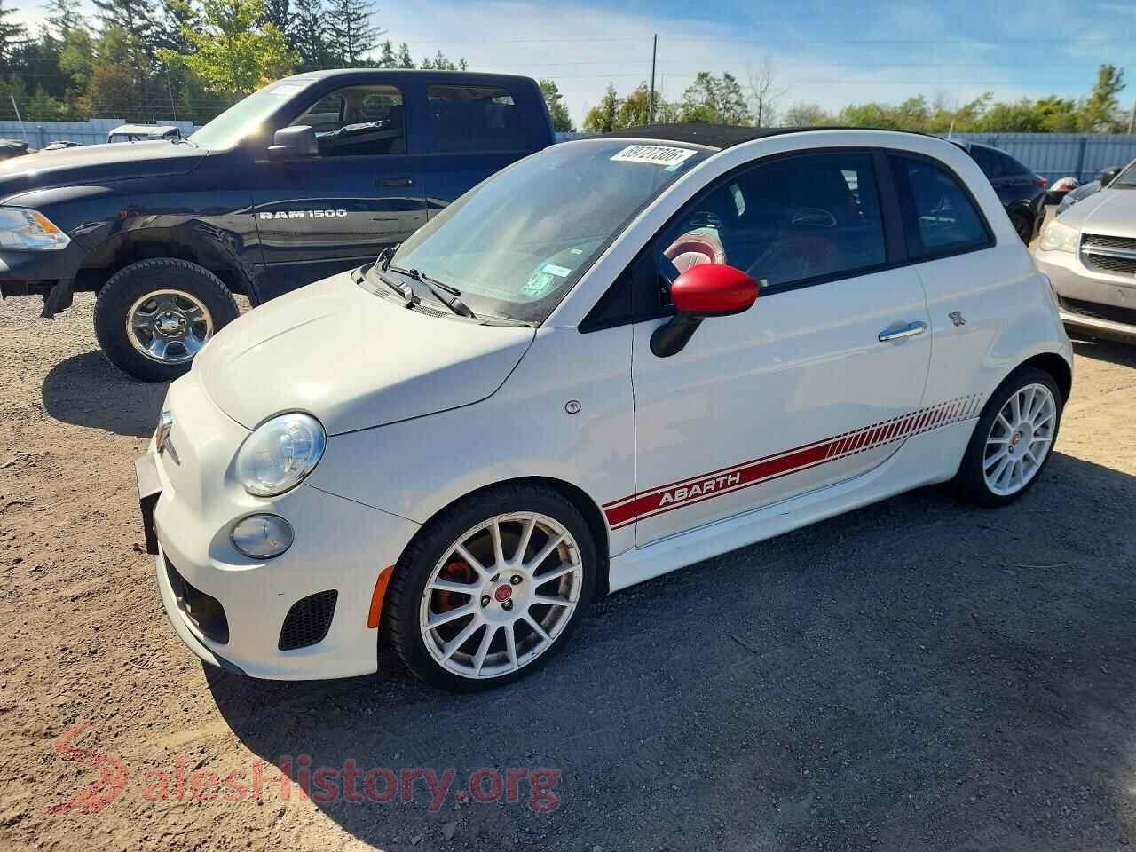 2013 FIAT 500 — VIN 3C3CFFJH7DT654980