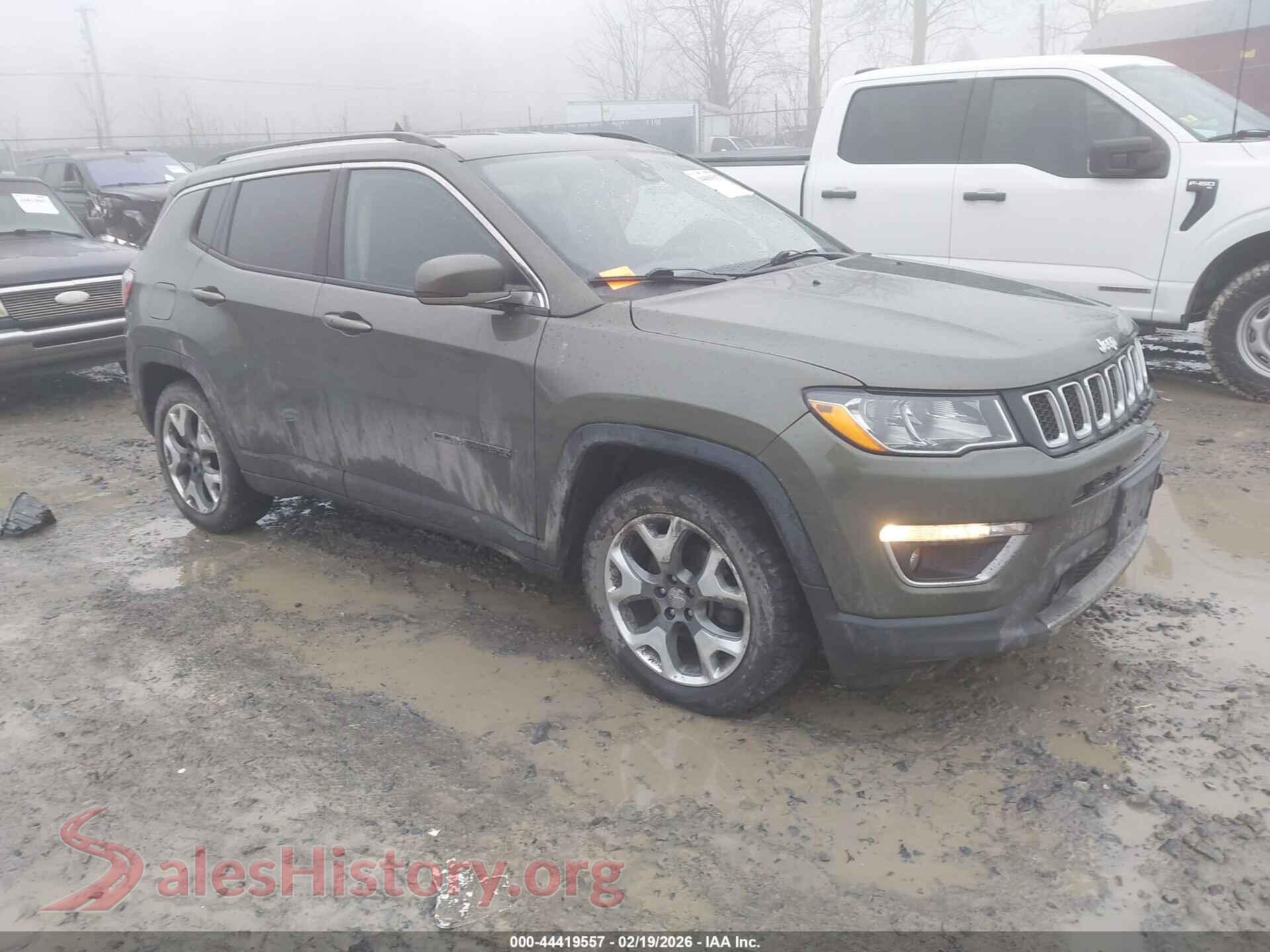 2021 JEEP COMPASS — VIN 3C4NJCCB0MT522640