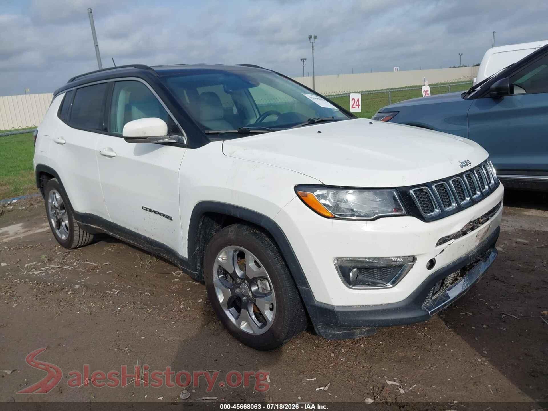 2021 JEEP COMPASS — VIN 3C4NJCCB5MT561224