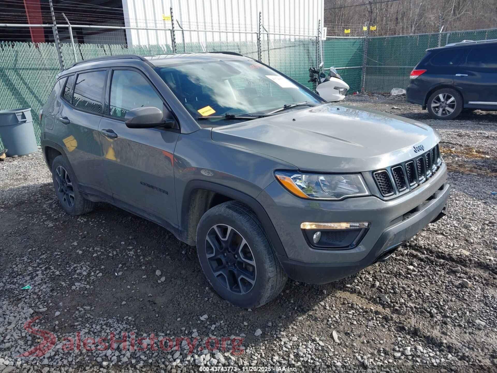 2019 JEEP COMPASS — VIN 3C4NJDAB2KT695954