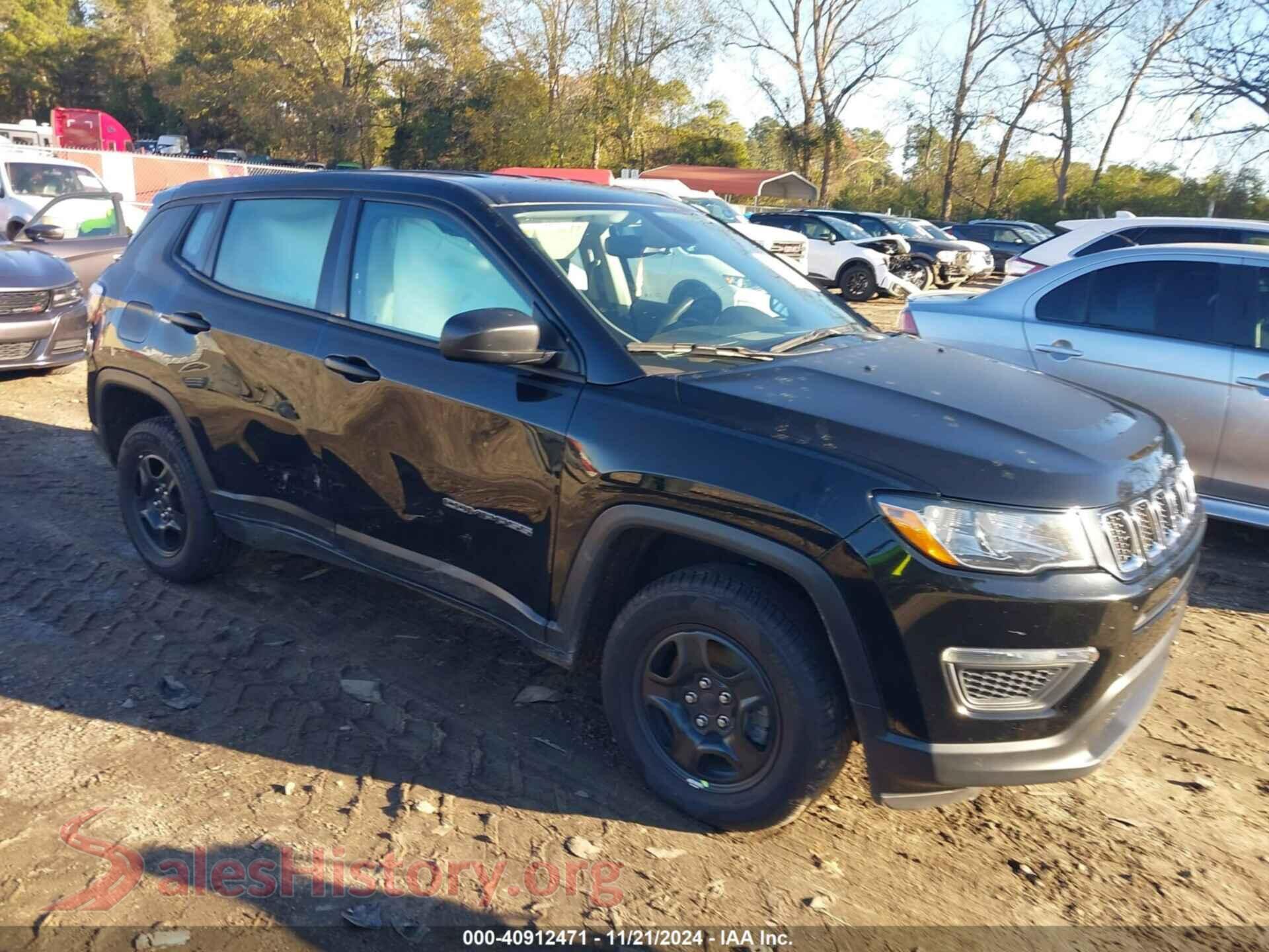 2021 JEEP COMPASS — VIN 3C4NJDAB6MT591826