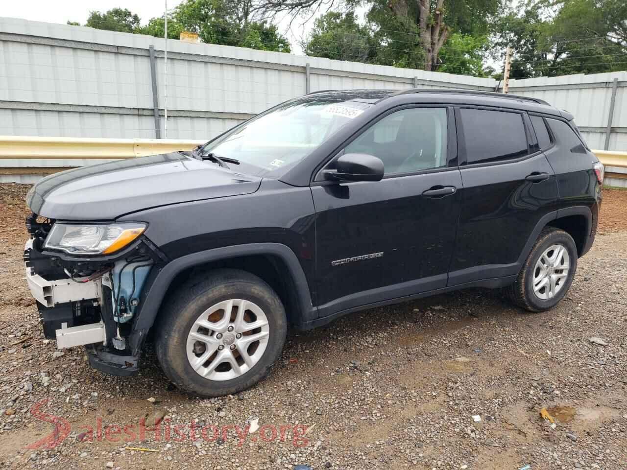 2017 JEEP COMPASS — VIN 3C4NJDAB8HT647349