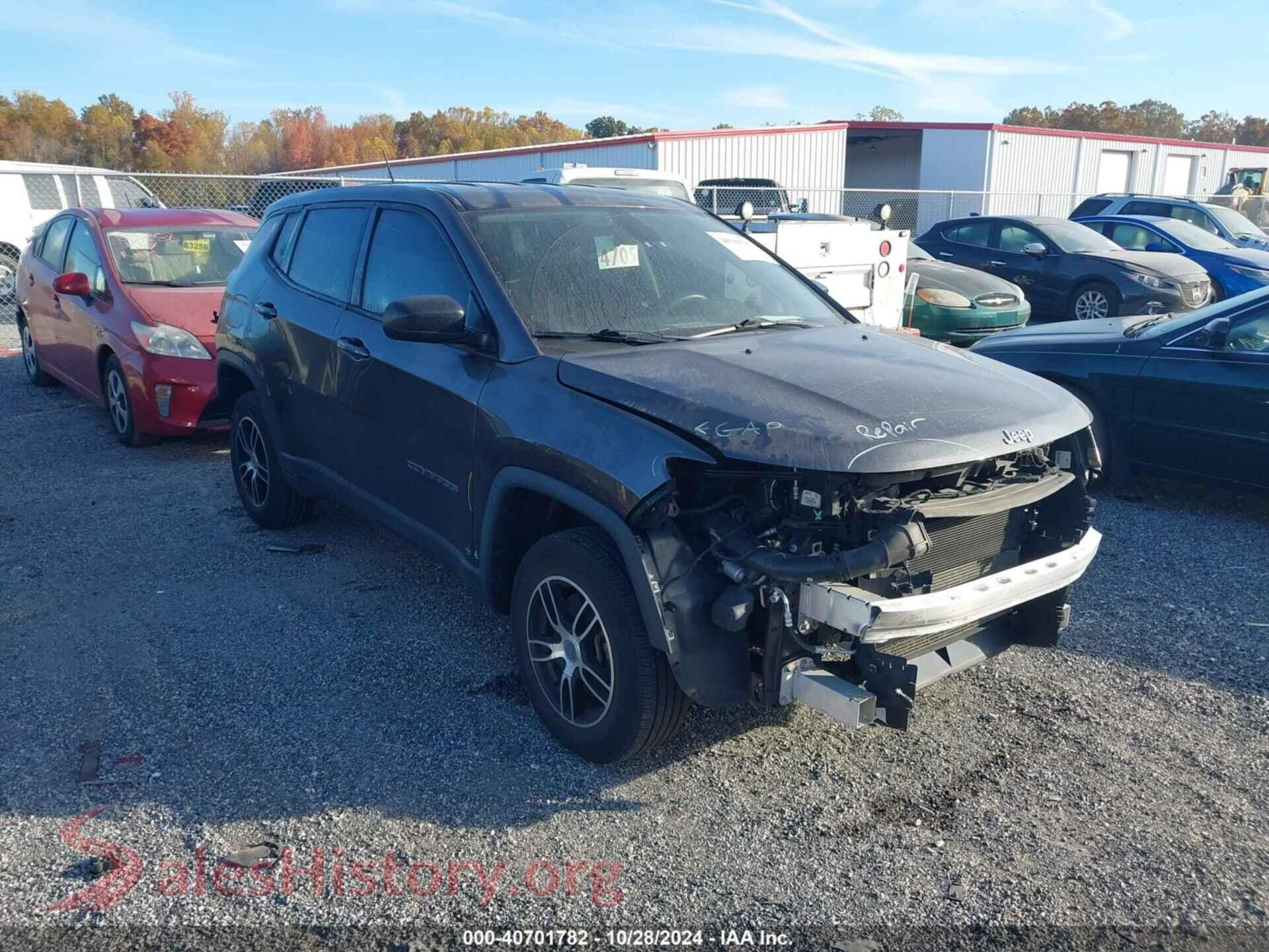 2019 JEEP COMPASS — VIN 3C4NJDAB8KT723756