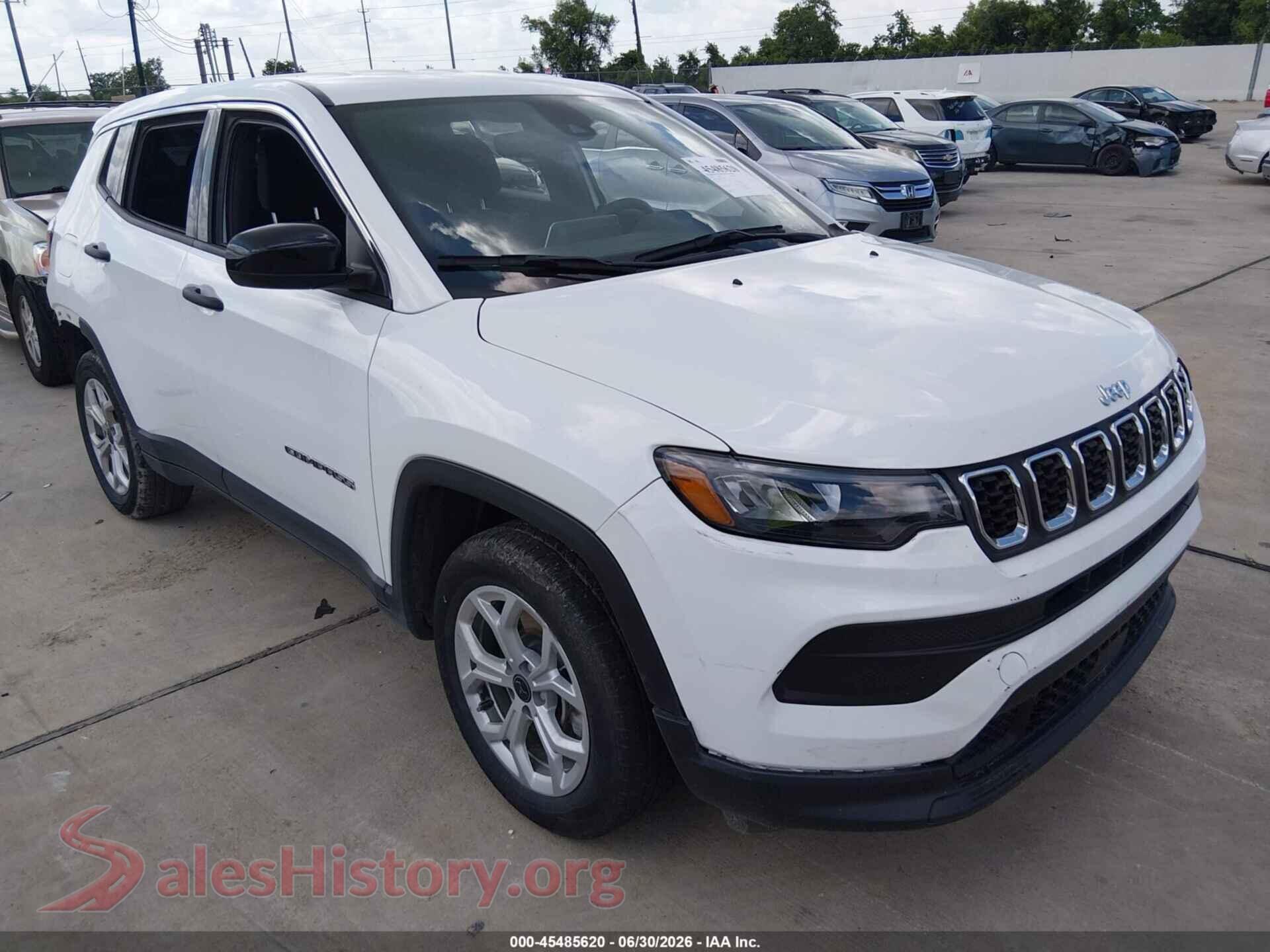 2025 JEEP COMPASS — VIN 3C4NJDAN1ST540399