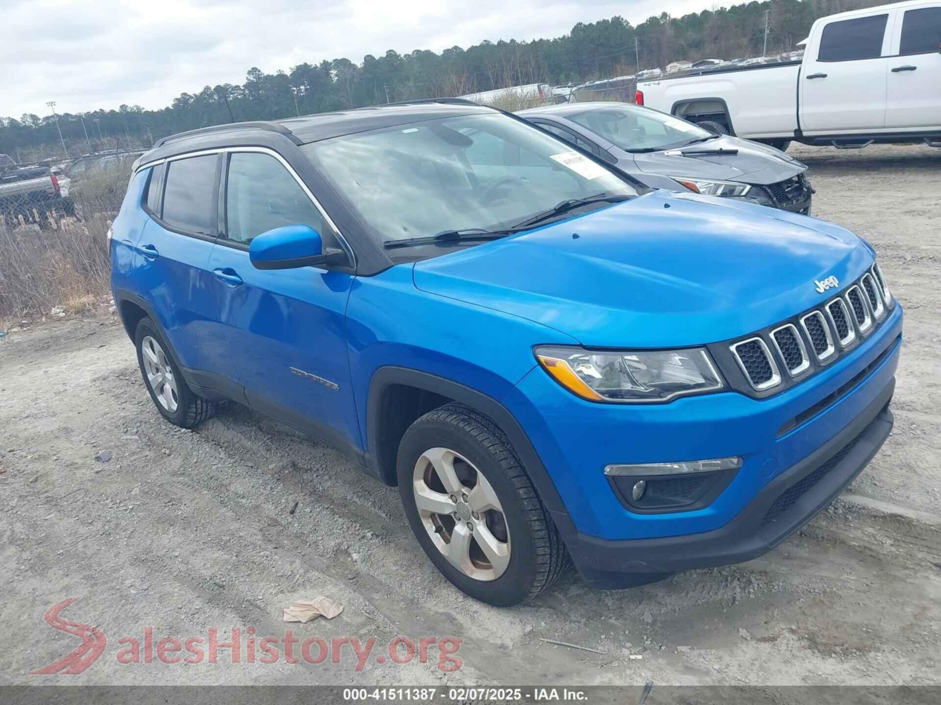 2018 JEEP COMPASS — VIN 3C4NJDBB1JT131225