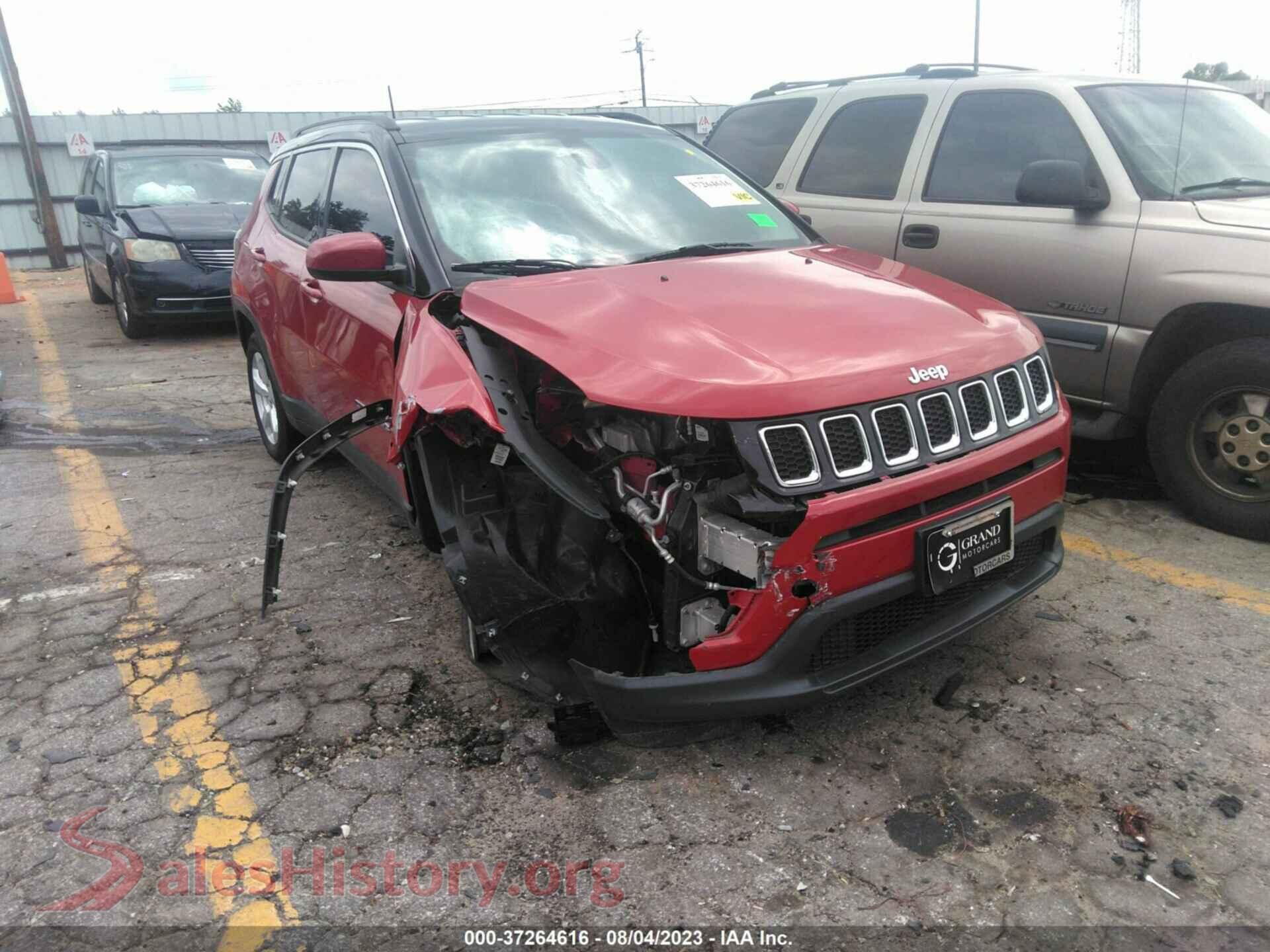 2018 JEEP COMPASS — VIN 3C4NJDBB4JT154627