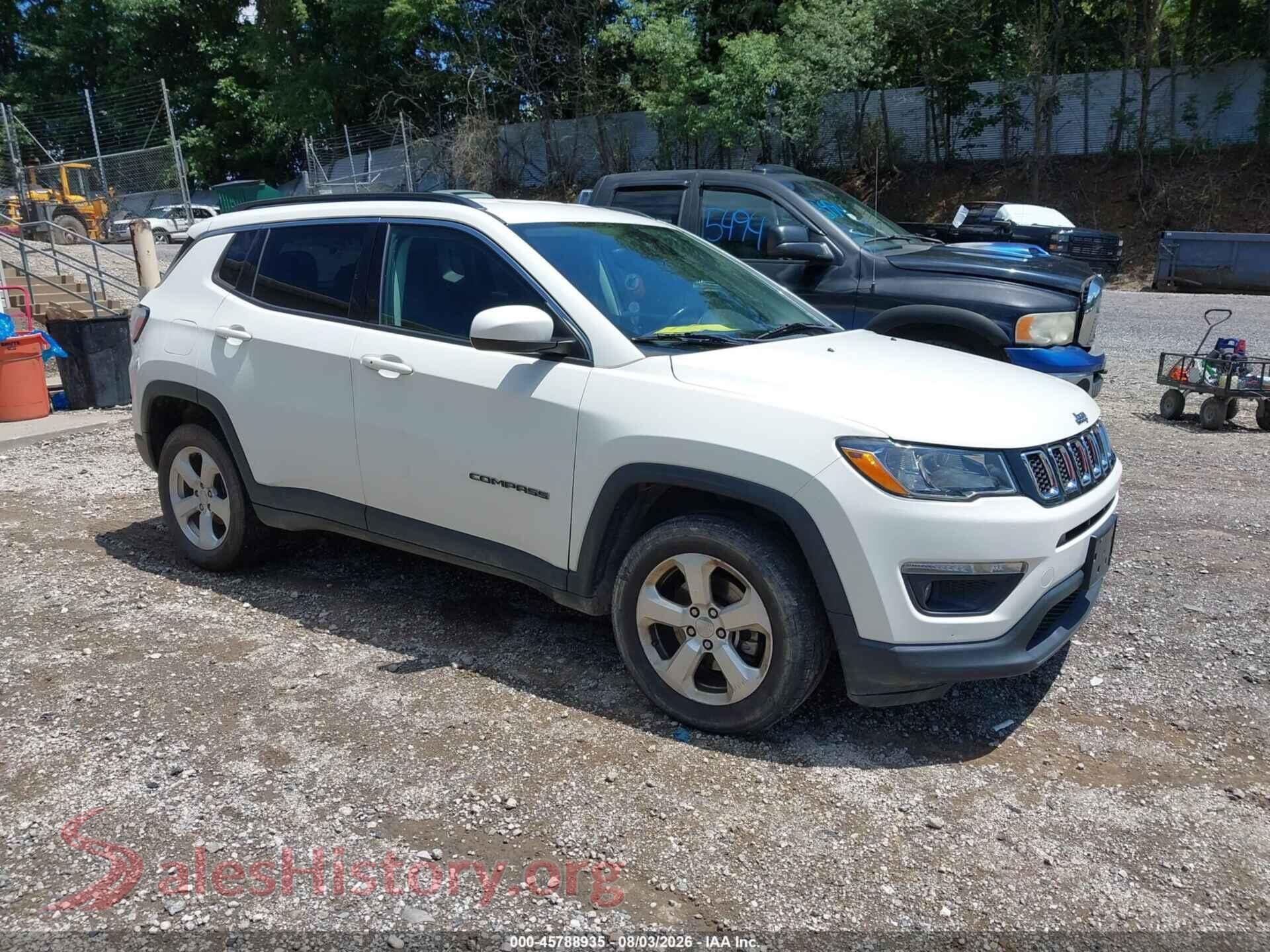 2018 JEEP COMPASS — VIN 3C4NJDBB7JT114042