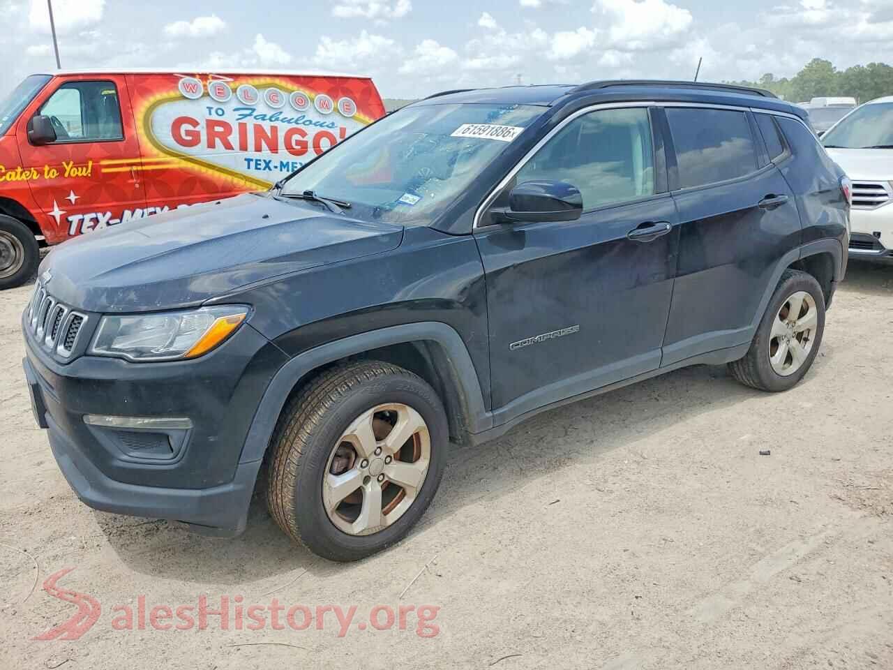 2021 JEEP COMPASS — VIN 3C4NJDBB7MT543511