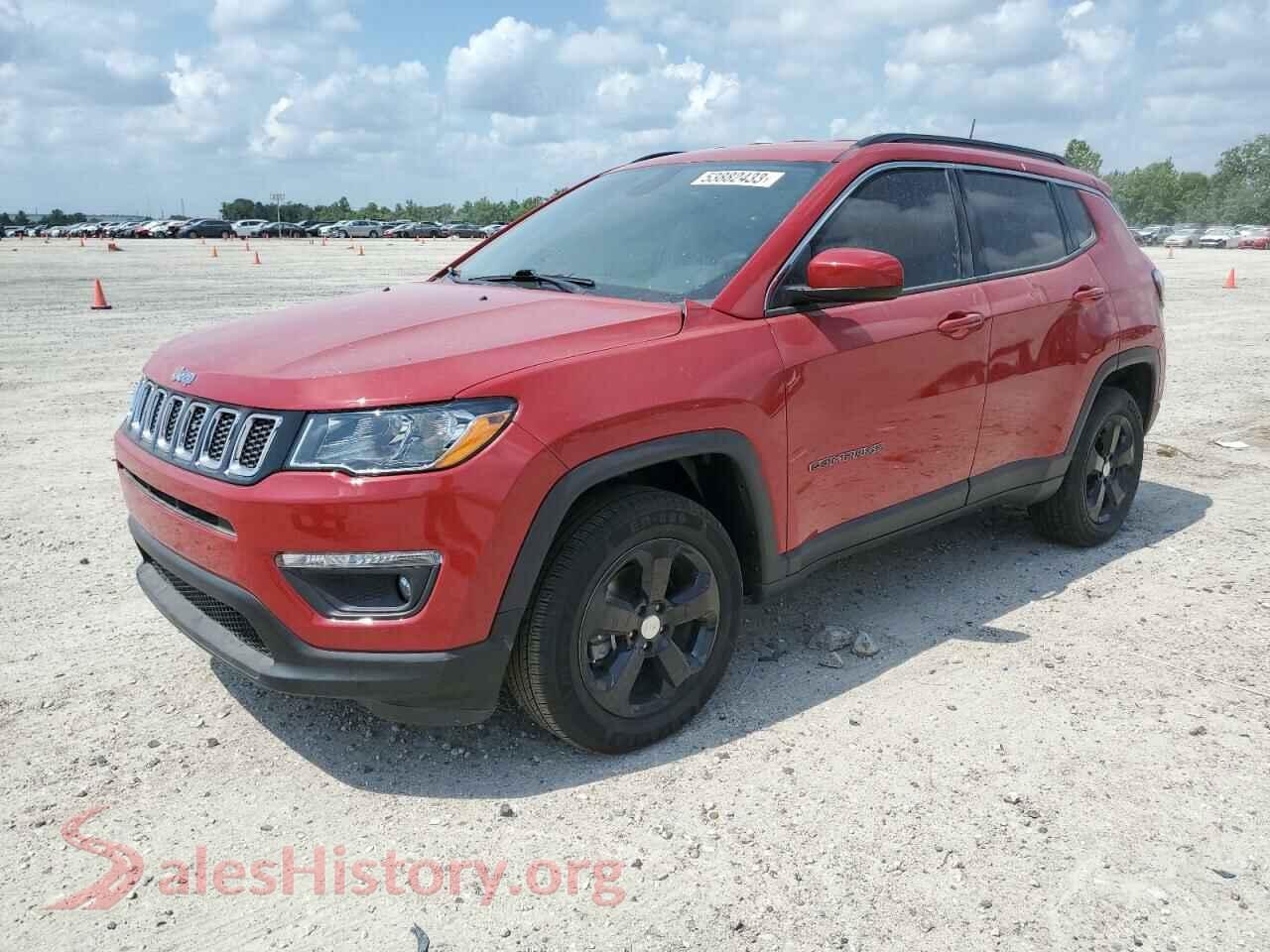 2018 JEEP COMPASS — VIN 3C4NJDBB8JT349405