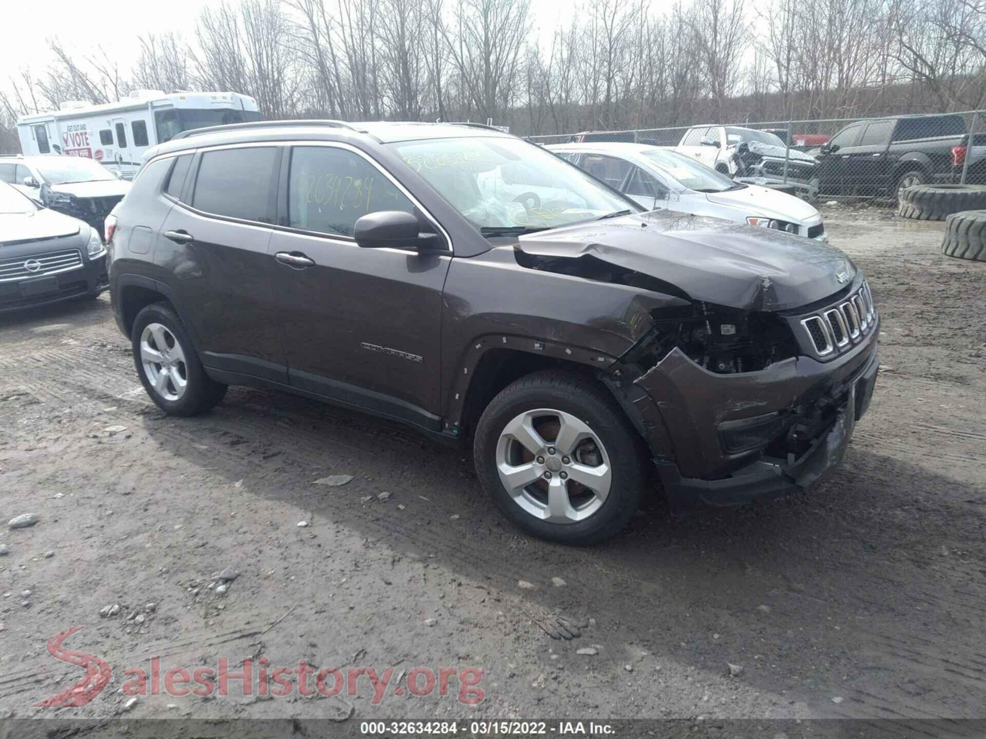 2019 JEEP COMPASS — VIN 3C4NJDBBXKT850829
