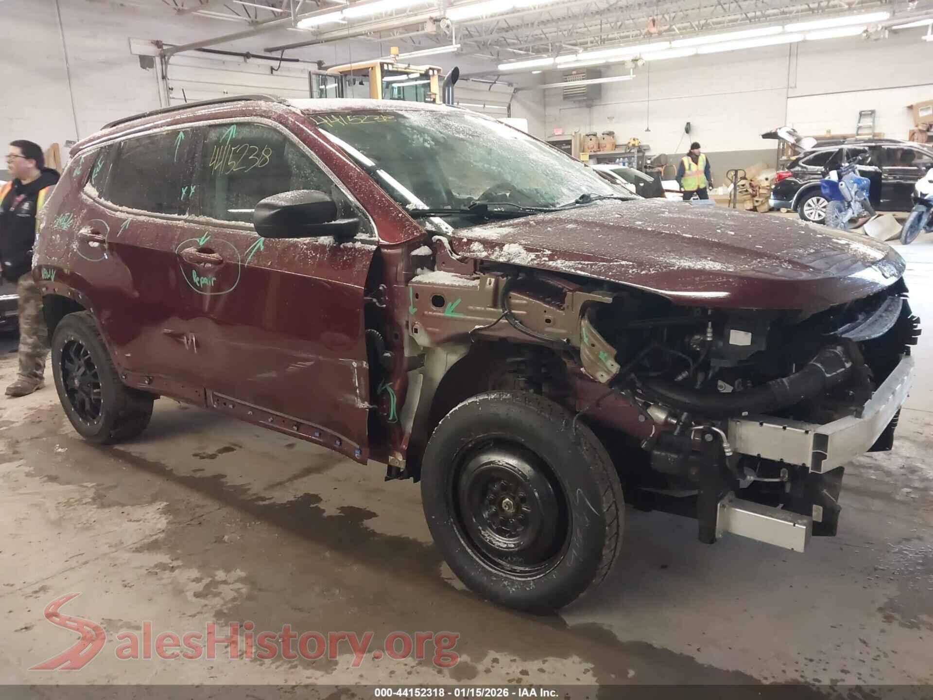 2021 JEEP COMPASS — VIN 3C4NJDBBXMT544488