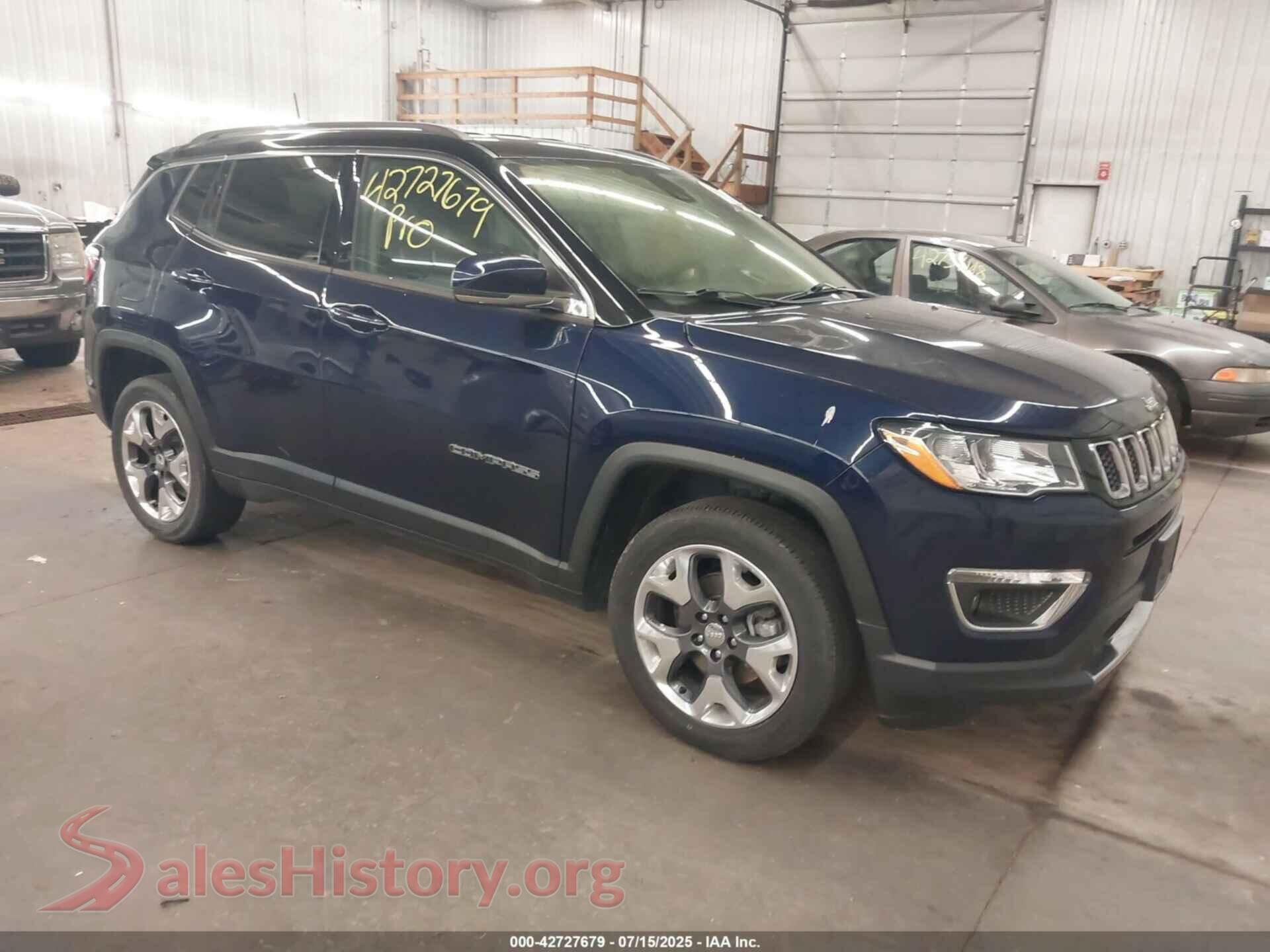 2021 JEEP COMPASS — VIN 3C4NJDCB2MT557573