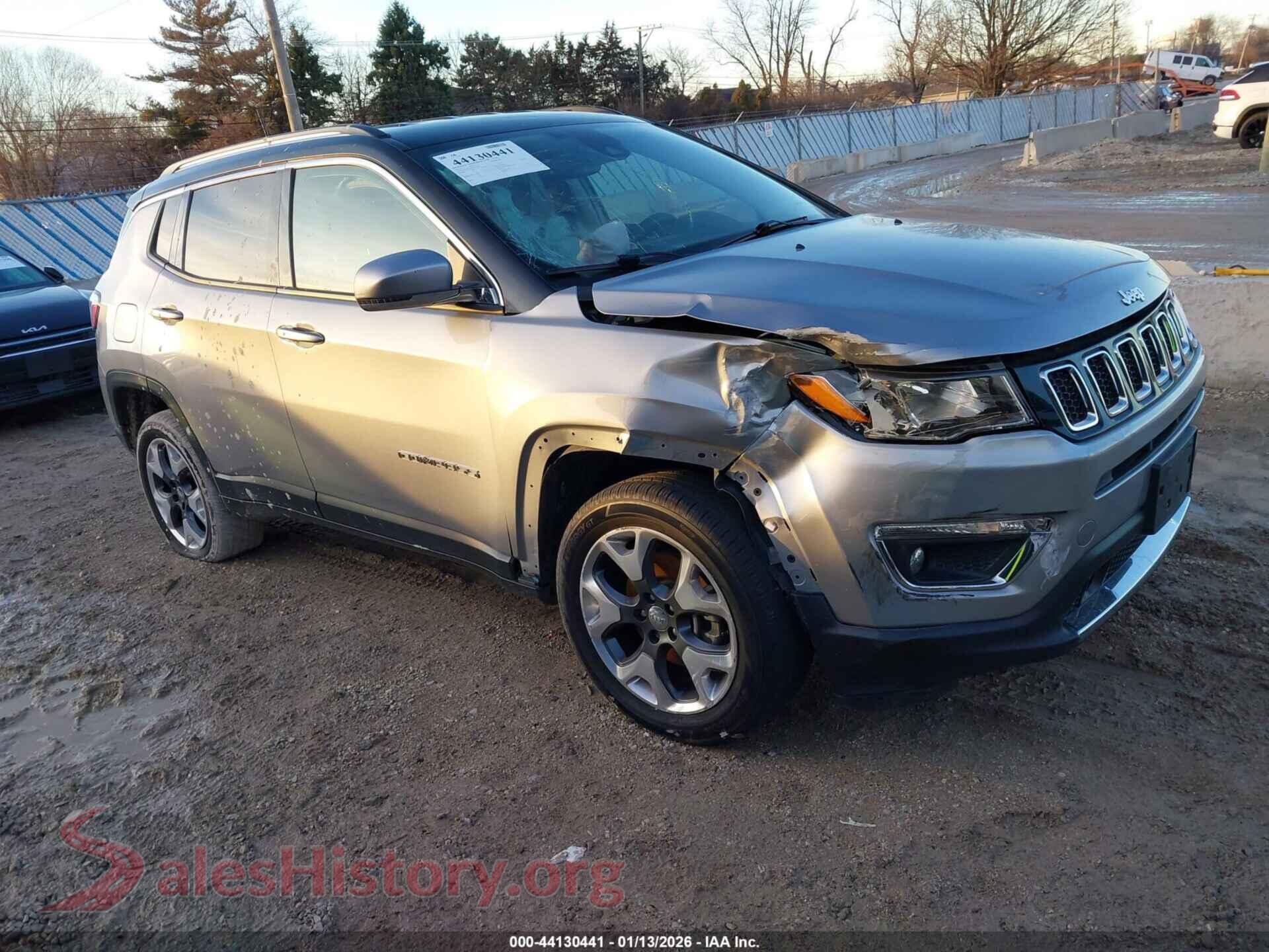2021 JEEP COMPASS — VIN 3C4NJDCB4MT565402