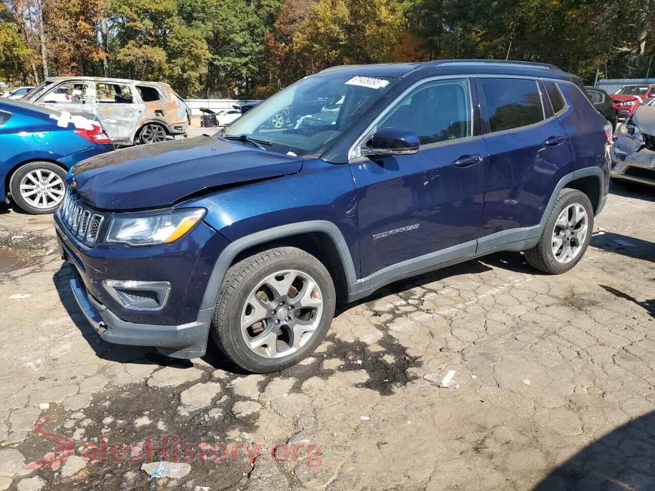 2020 JEEP COMPASS — VIN 3C4NJDCB5LT200287
