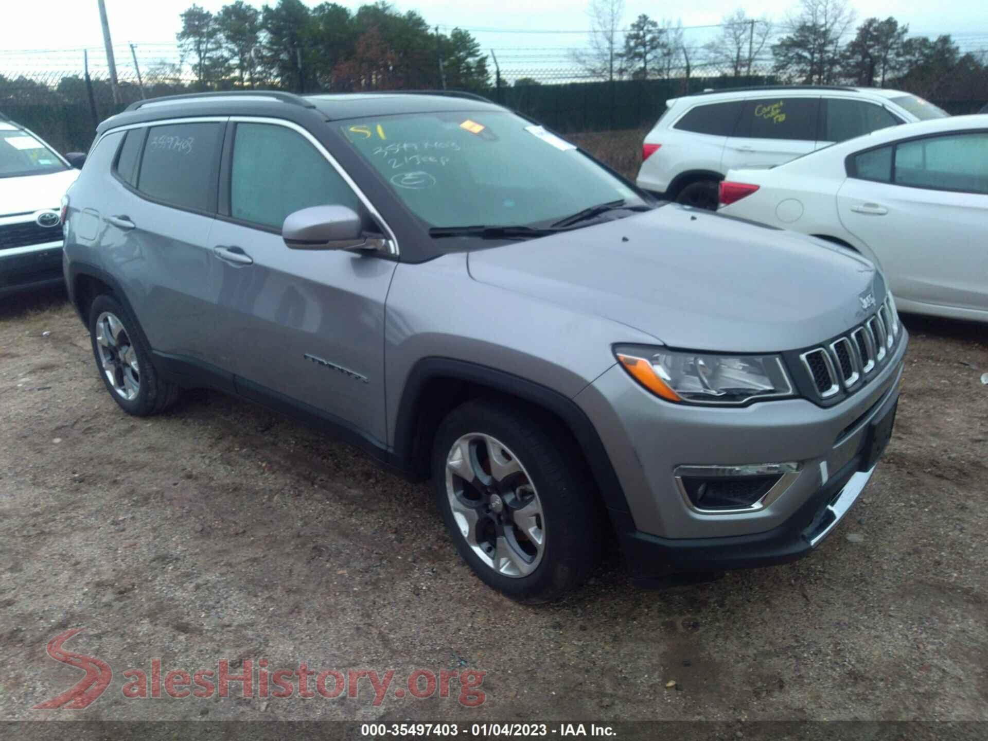 2021 JEEP COMPASS — VIN 3C4NJDCB6MT535513