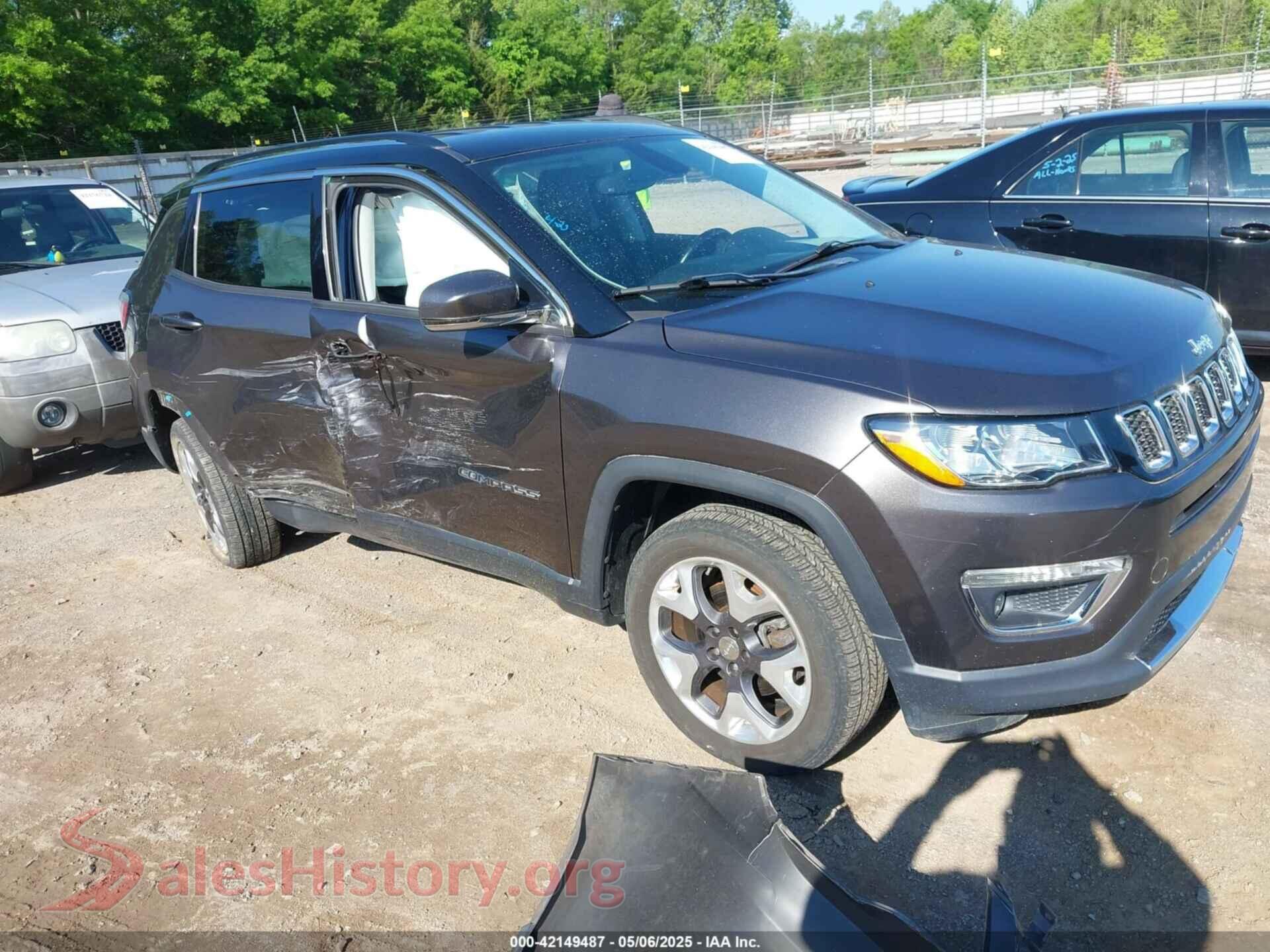 2020 JEEP COMPASS — VIN 3C4NJDCBXLT208708