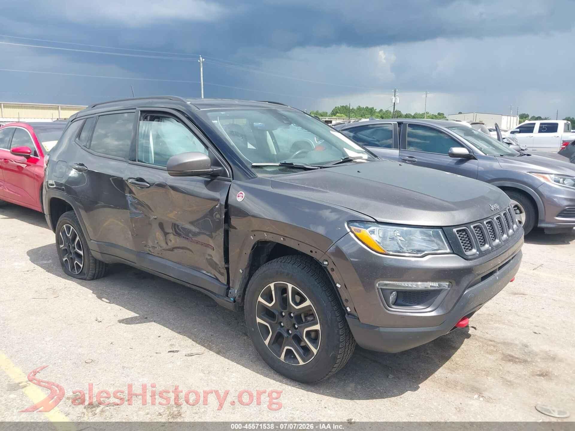 2021 JEEP COMPASS — VIN 3C4NJDDB3MT556494
