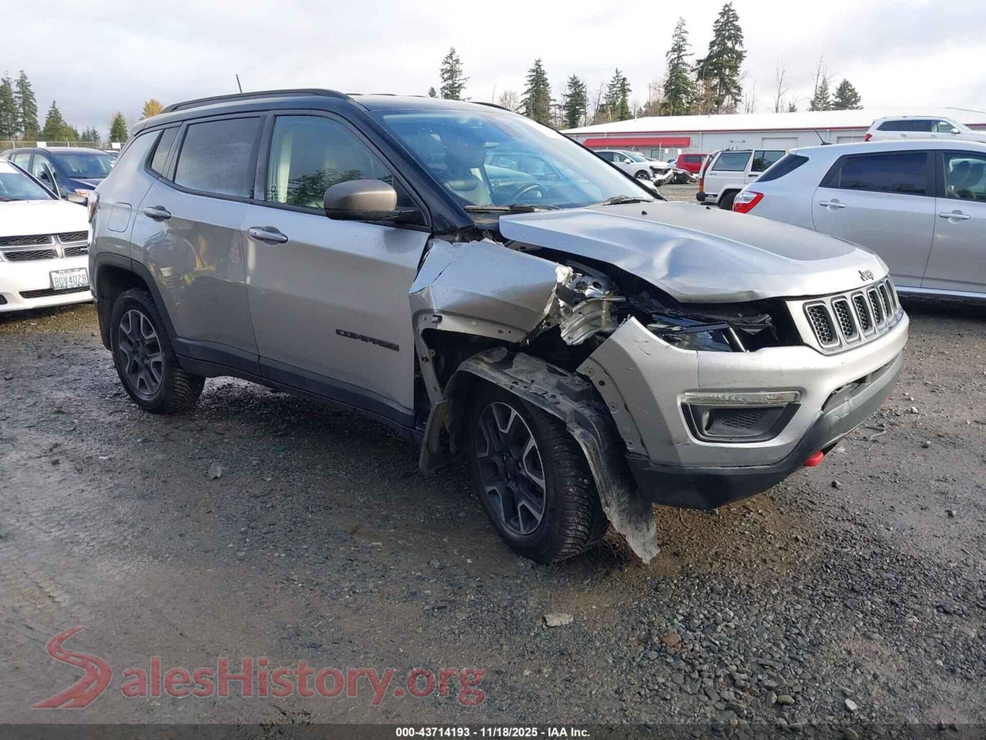 2019 JEEP COMPASS — VIN 3C4NJDDB6KT597893