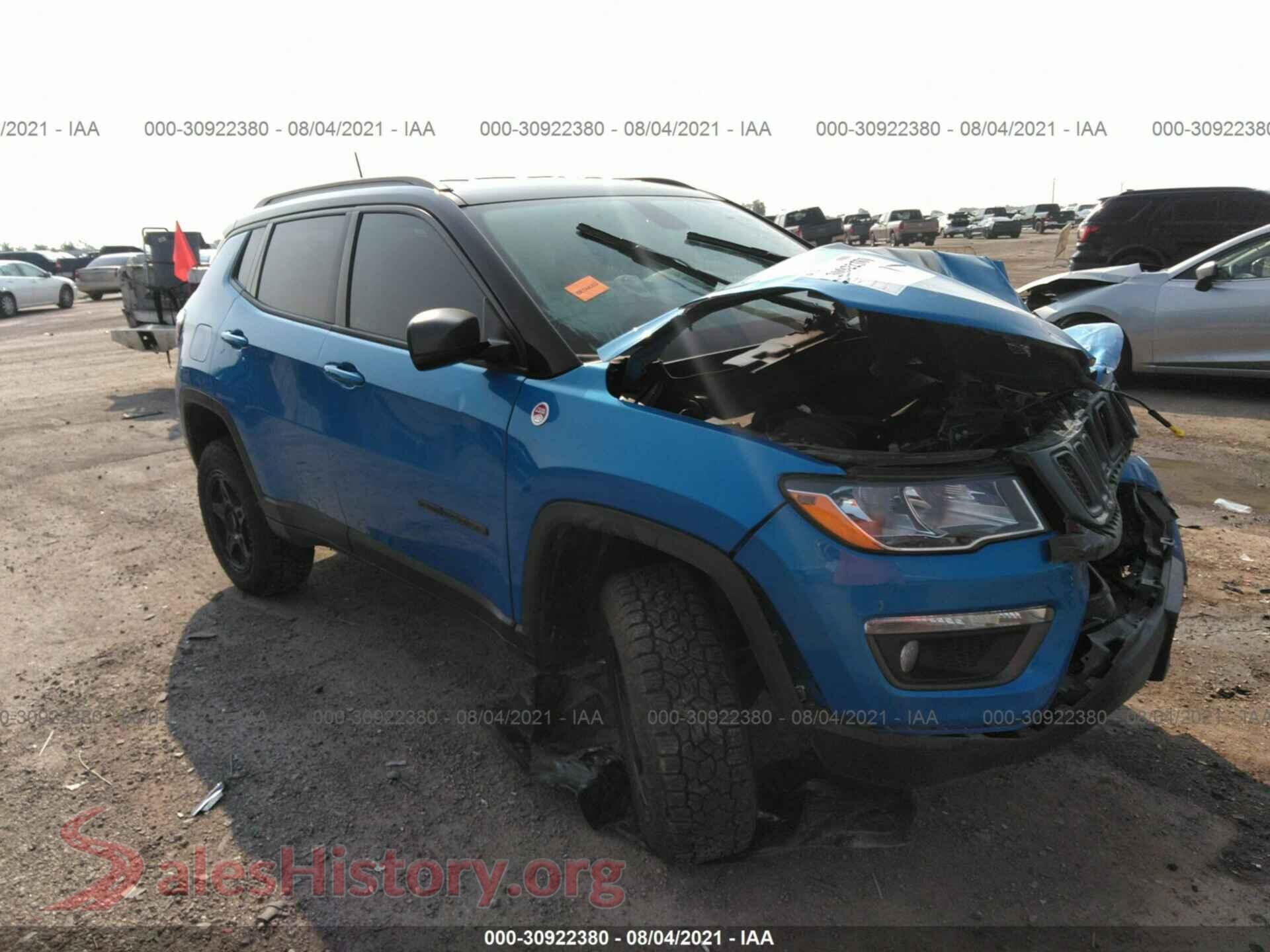 2019 JEEP COMPASS — VIN 3C4NJDDB6KT786253
