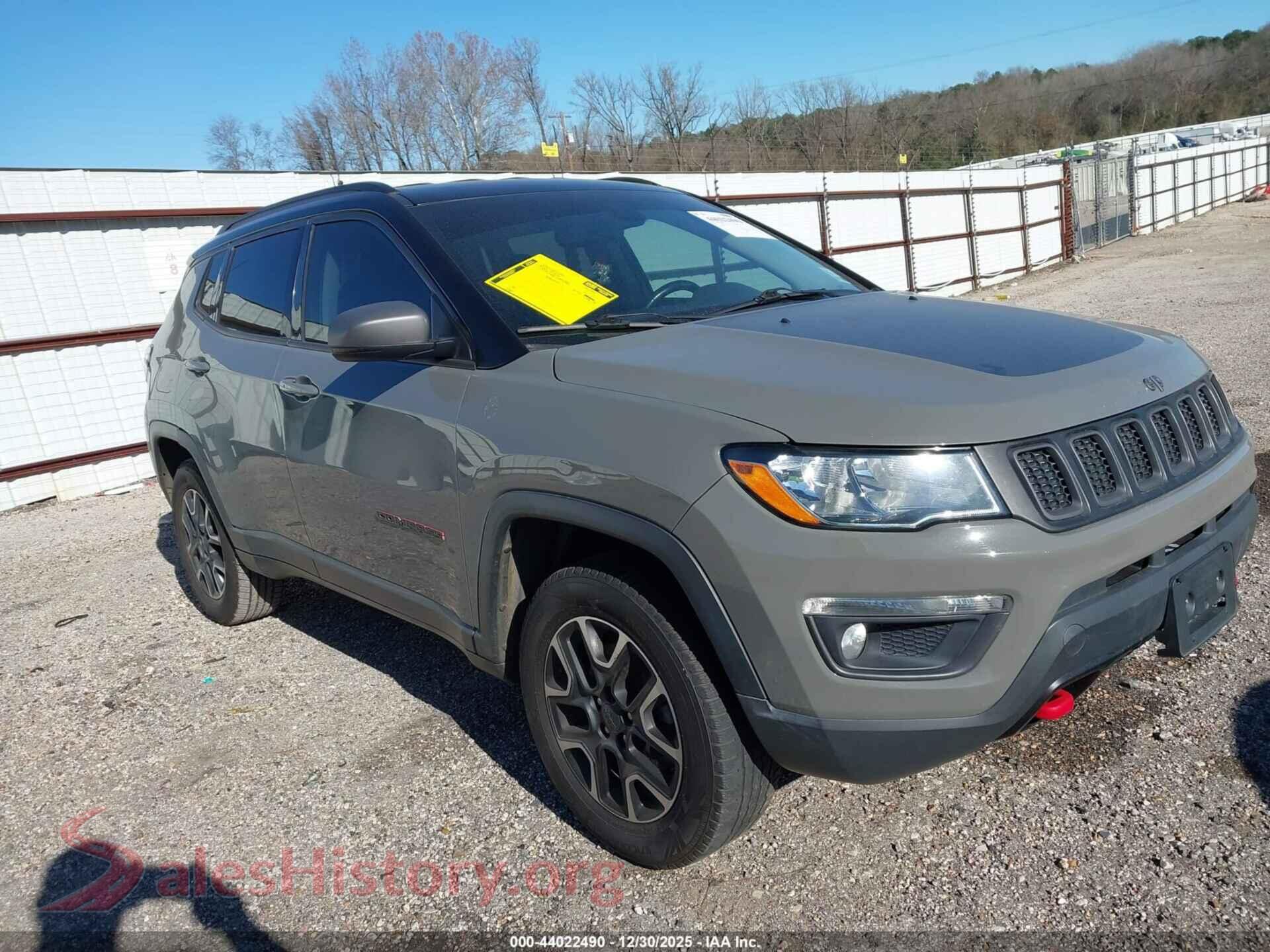 2020 JEEP COMPASS — VIN 3C4NJDDB7LT163466