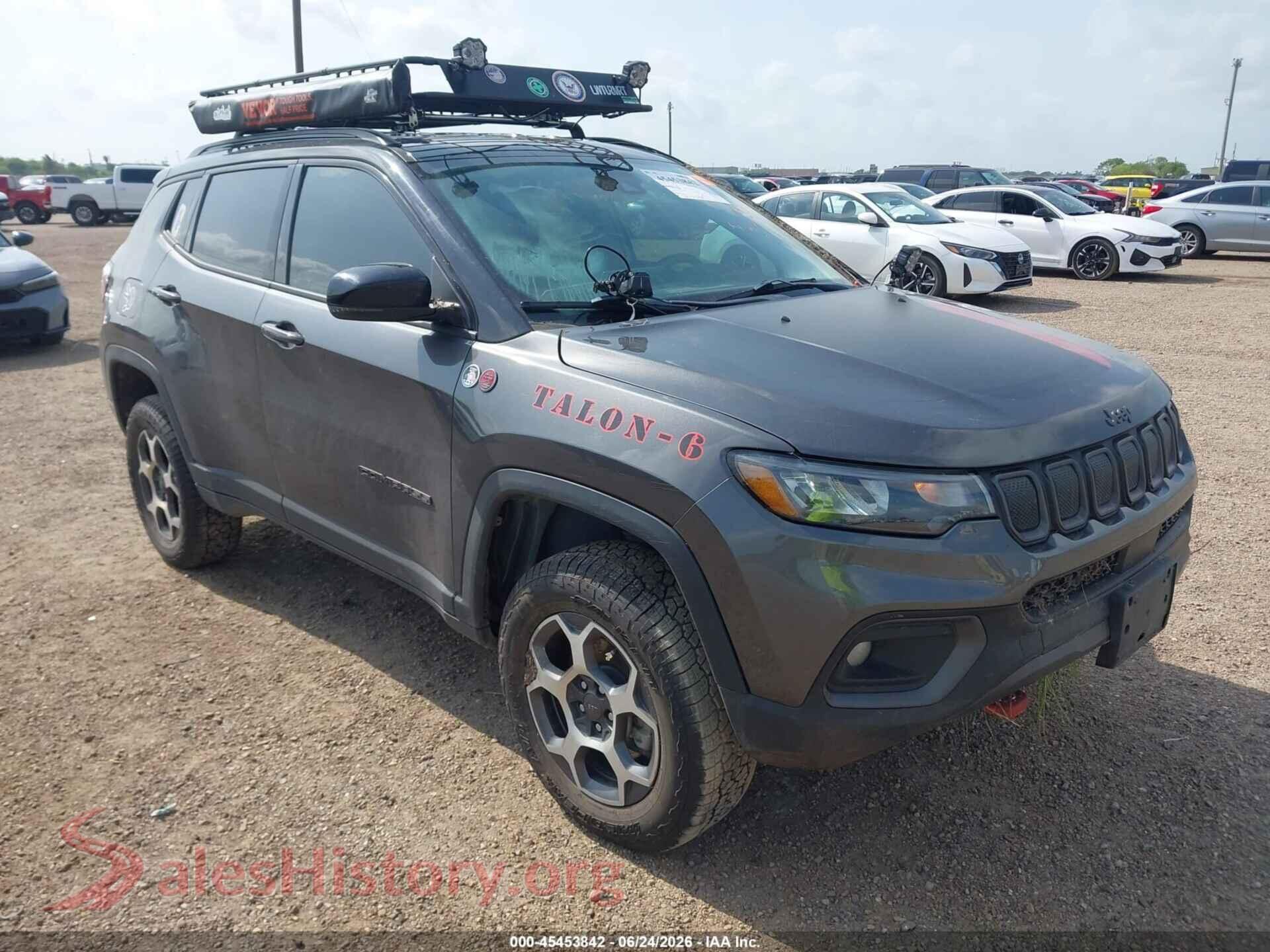 2022 JEEP COMPASS — VIN 3C4NJDDB9NT208975