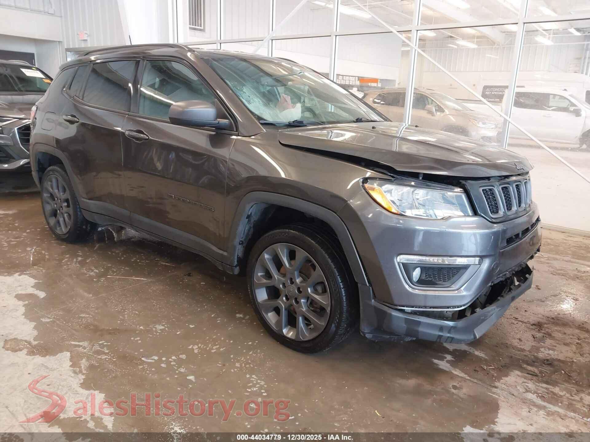 2021 JEEP COMPASS — VIN 3C4NJDEB8MT579638