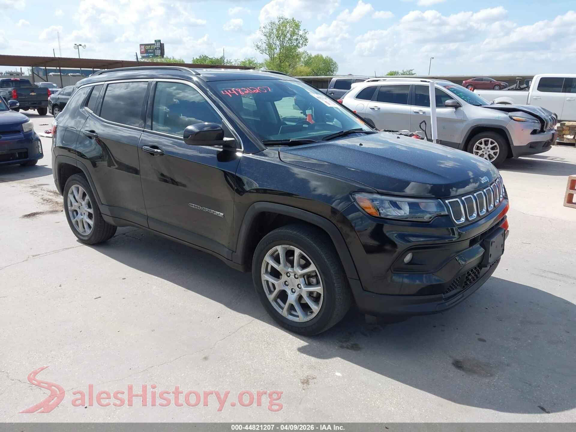 2022 JEEP COMPASS — VIN 3C4NJDFB6NT169758