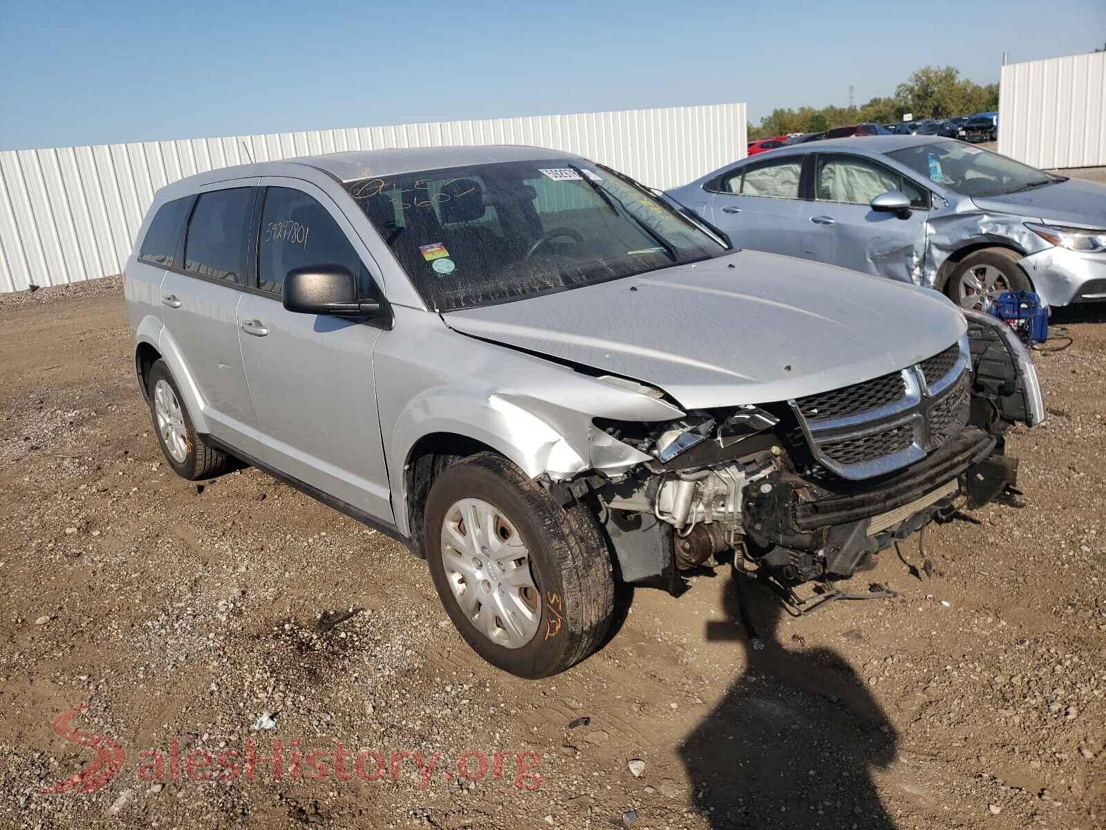 2014 DODGE JOURNEY — VIN 3C4PDCAB1ET149614