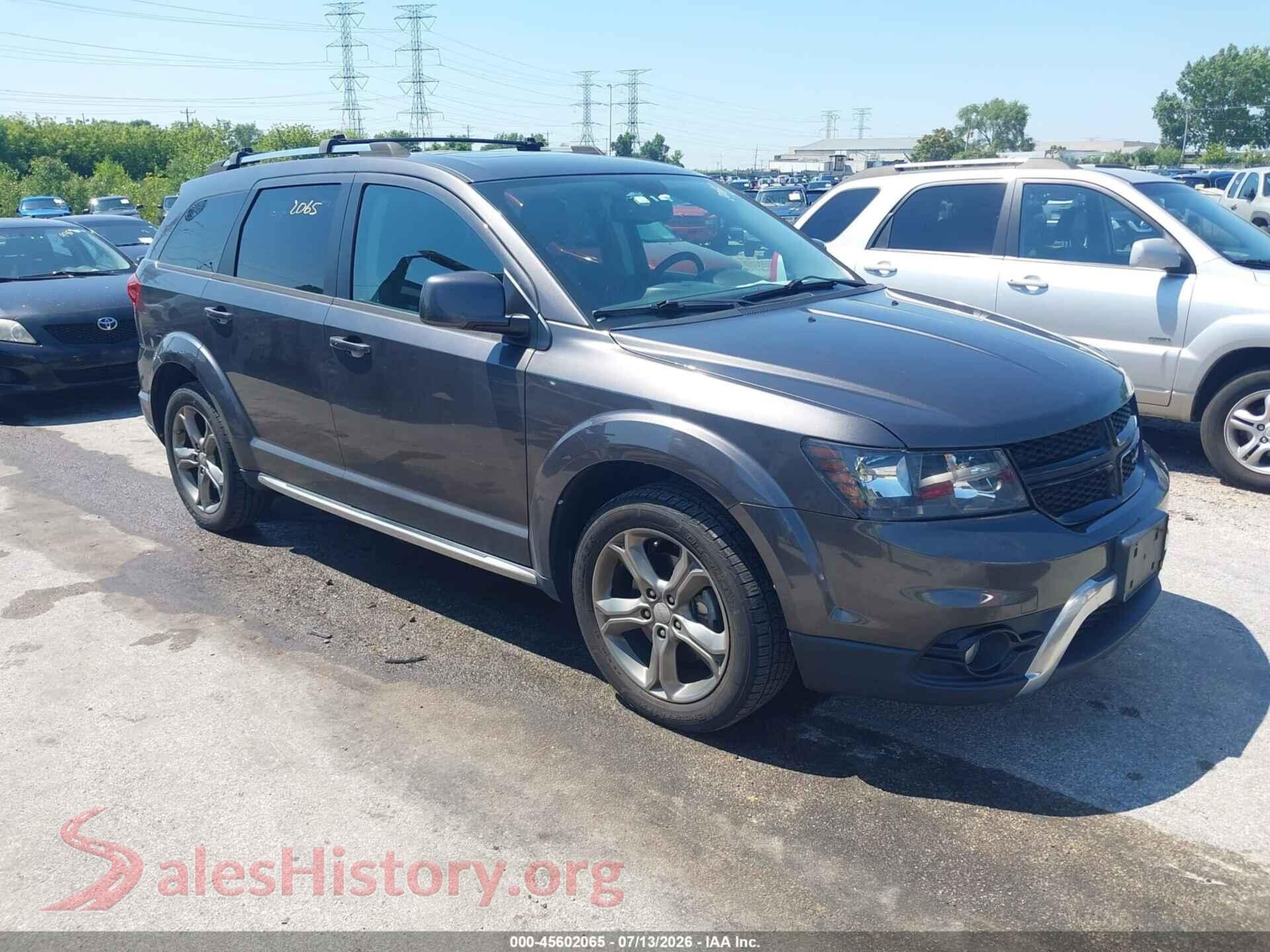 2017 DODGE JOURNEY — VIN 3C4PDCGB6HT612746